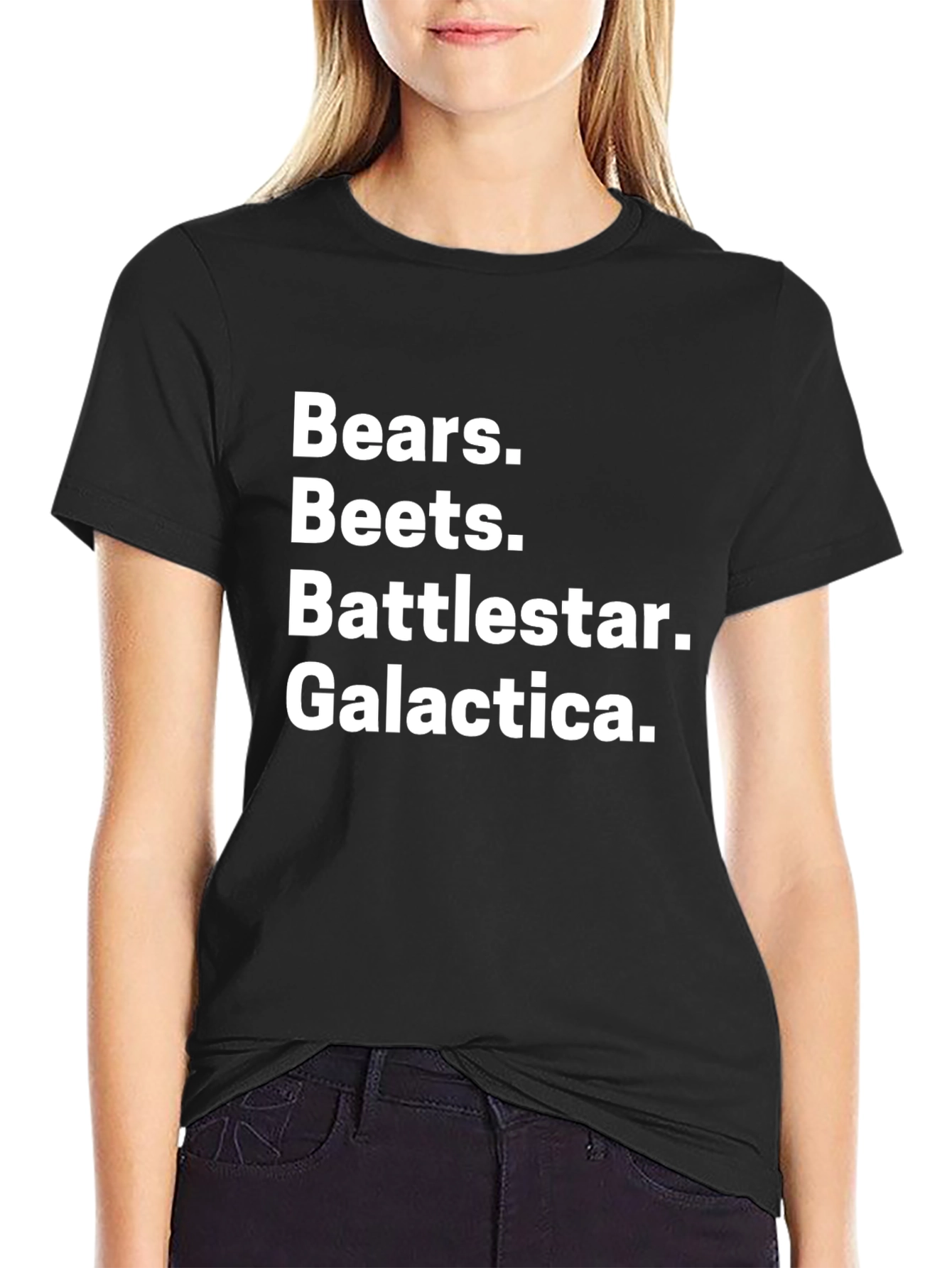 Bears Beets Battlestar Galactica Graphic Tee