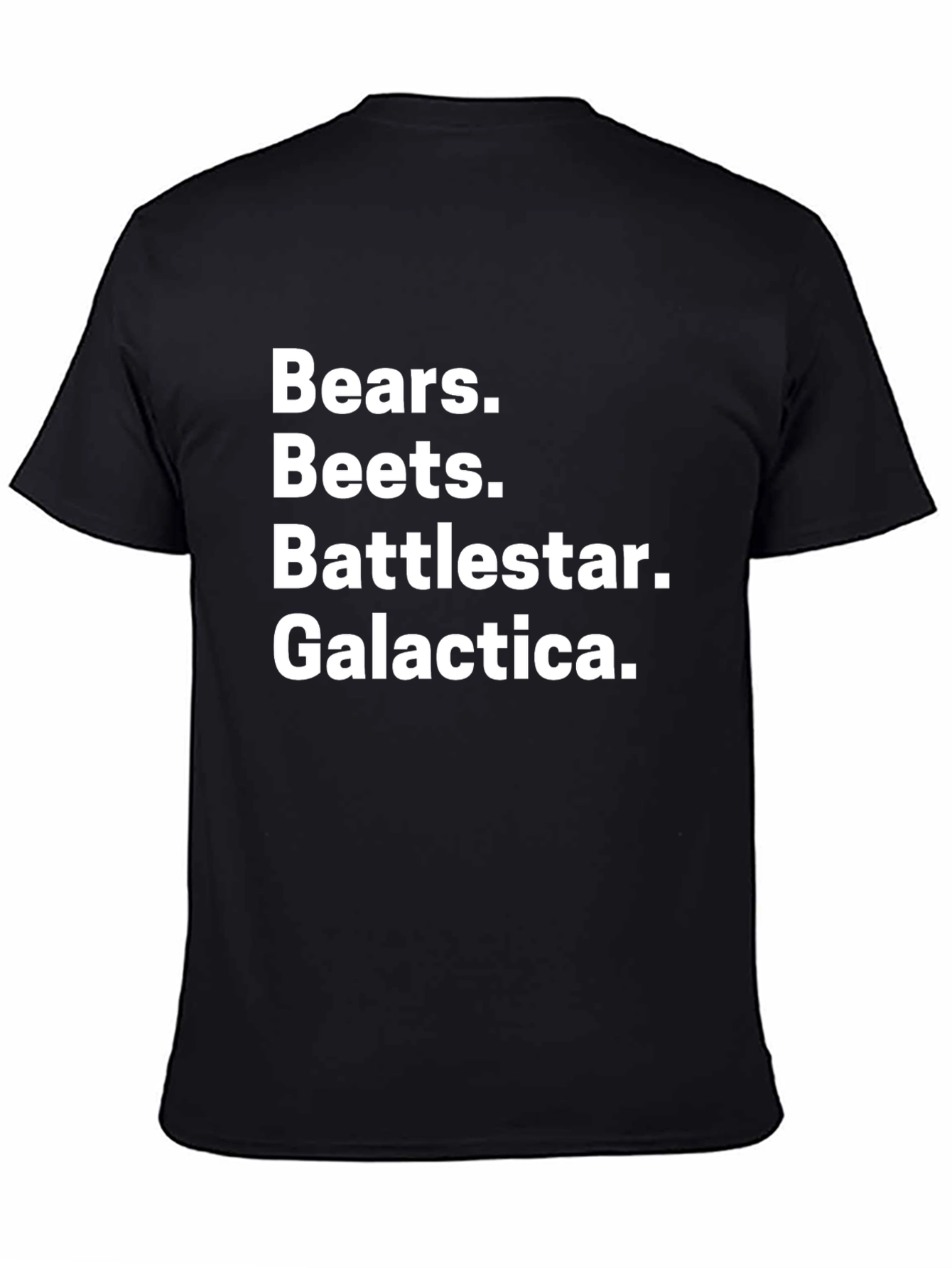 Bears Beets Battlestar Galactica Graphic Tee