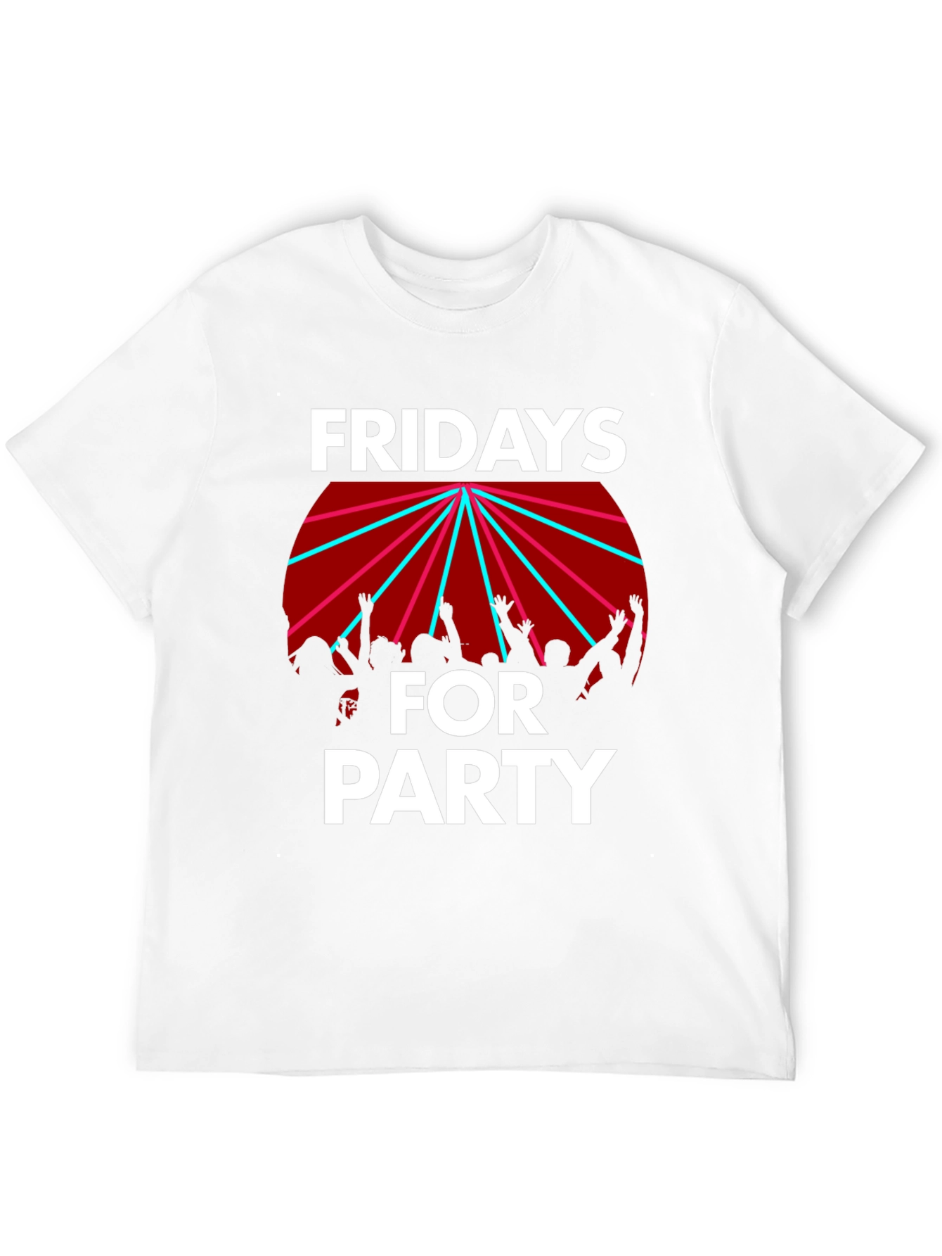 Fridays for Party Graphic Tee - Black