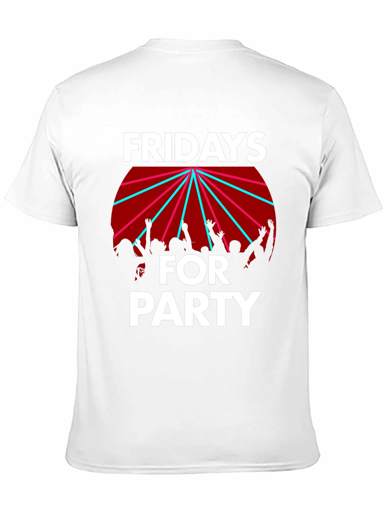 Fridays for Party Graphic Tee - Black