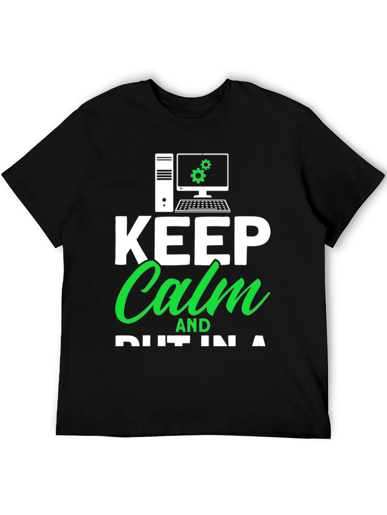 Keep Calm & Plug It In T-Shirt