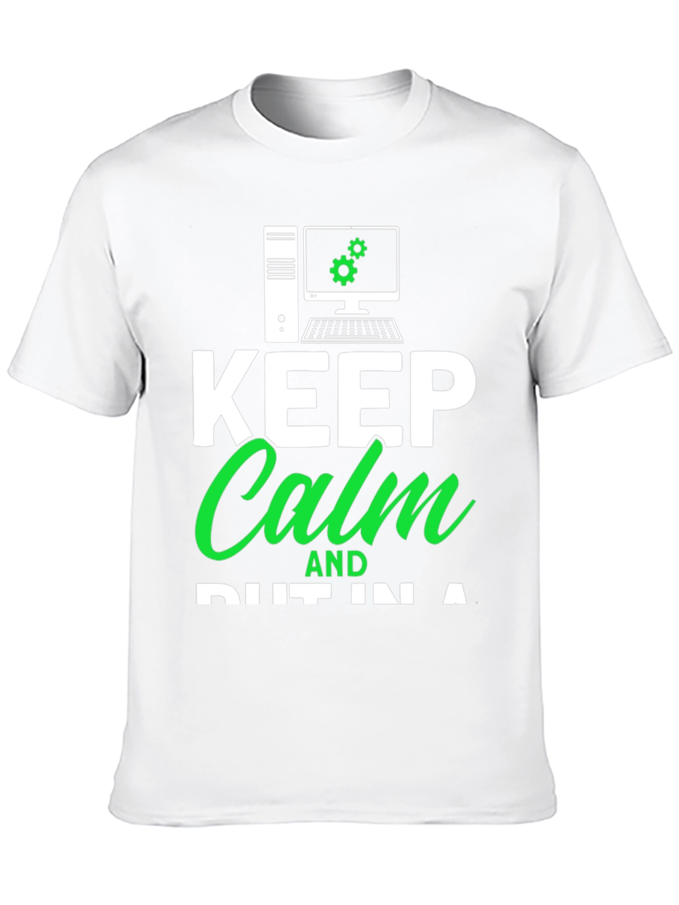 Keep Calm & Plug It In T-Shirt