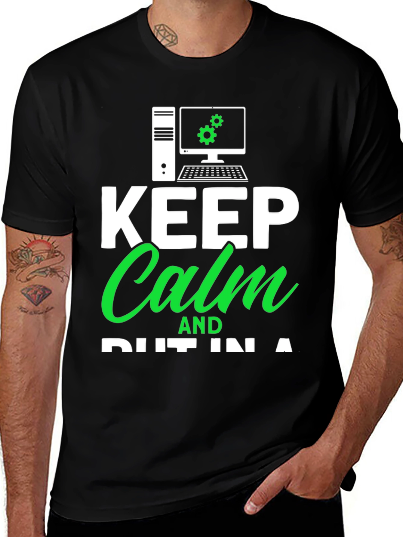 Keep Calm & Plug It In T-Shirt