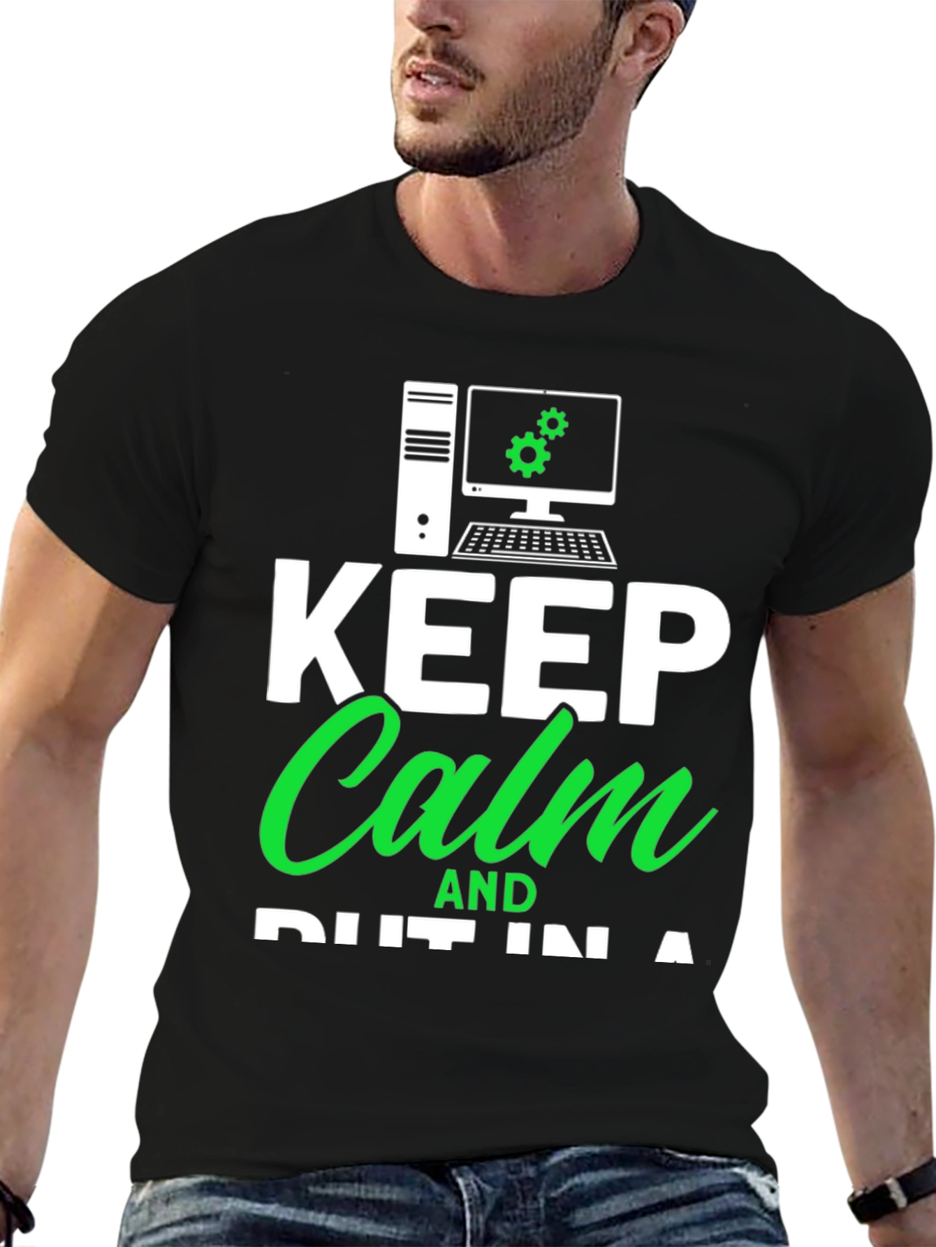 Keep Calm & Plug It In T-Shirt