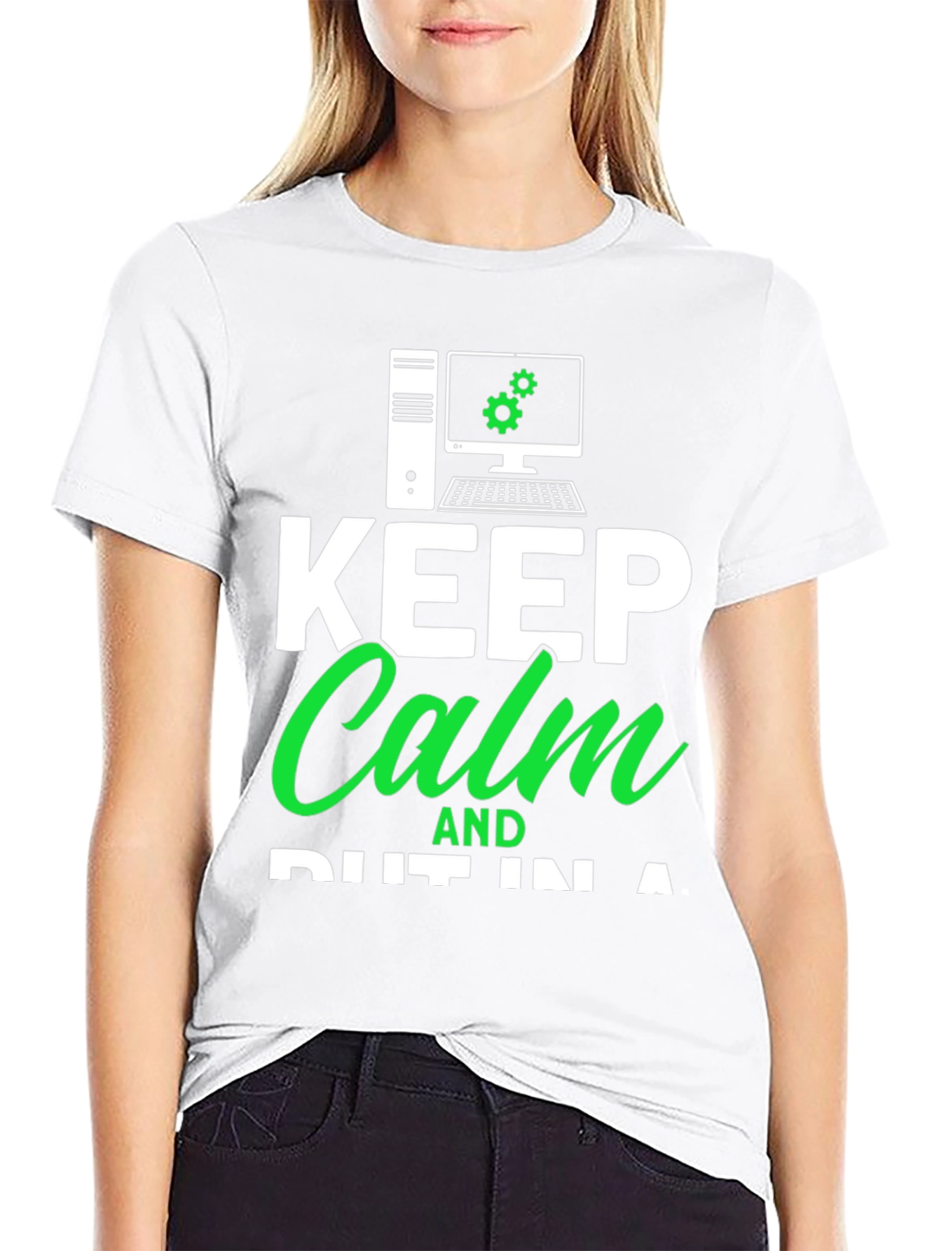 Keep Calm & Plug It In T-Shirt