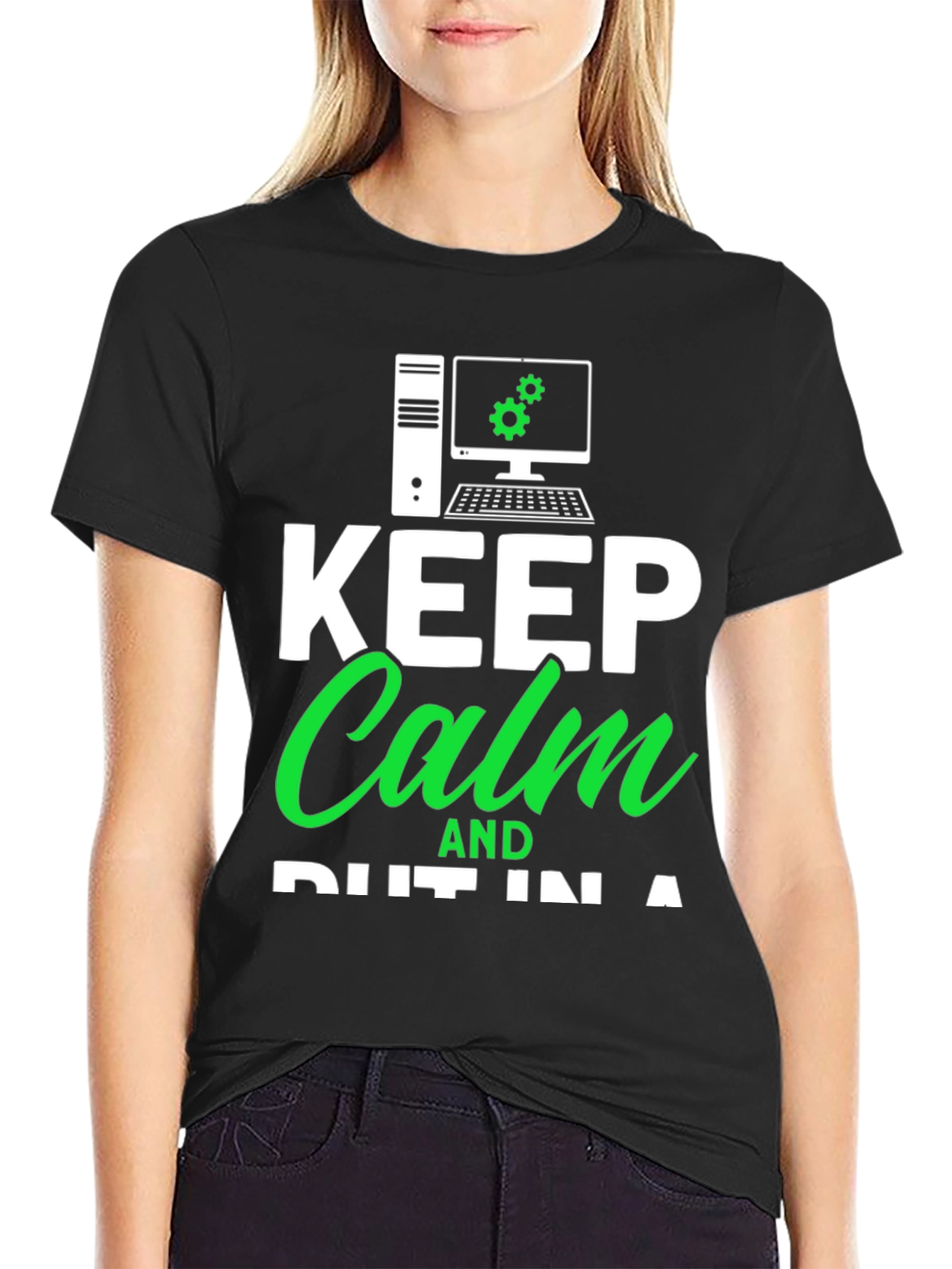 Keep Calm & Plug It In T-Shirt