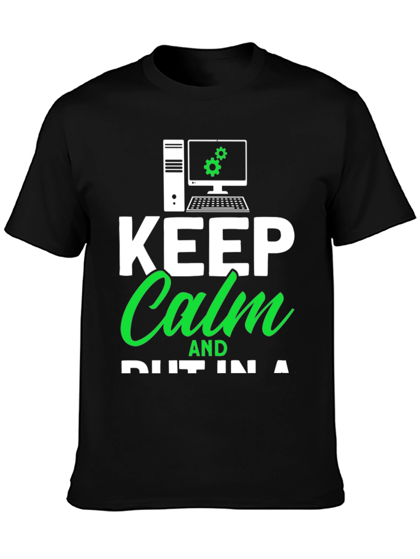 Keep Calm & Plug It In T-Shirt