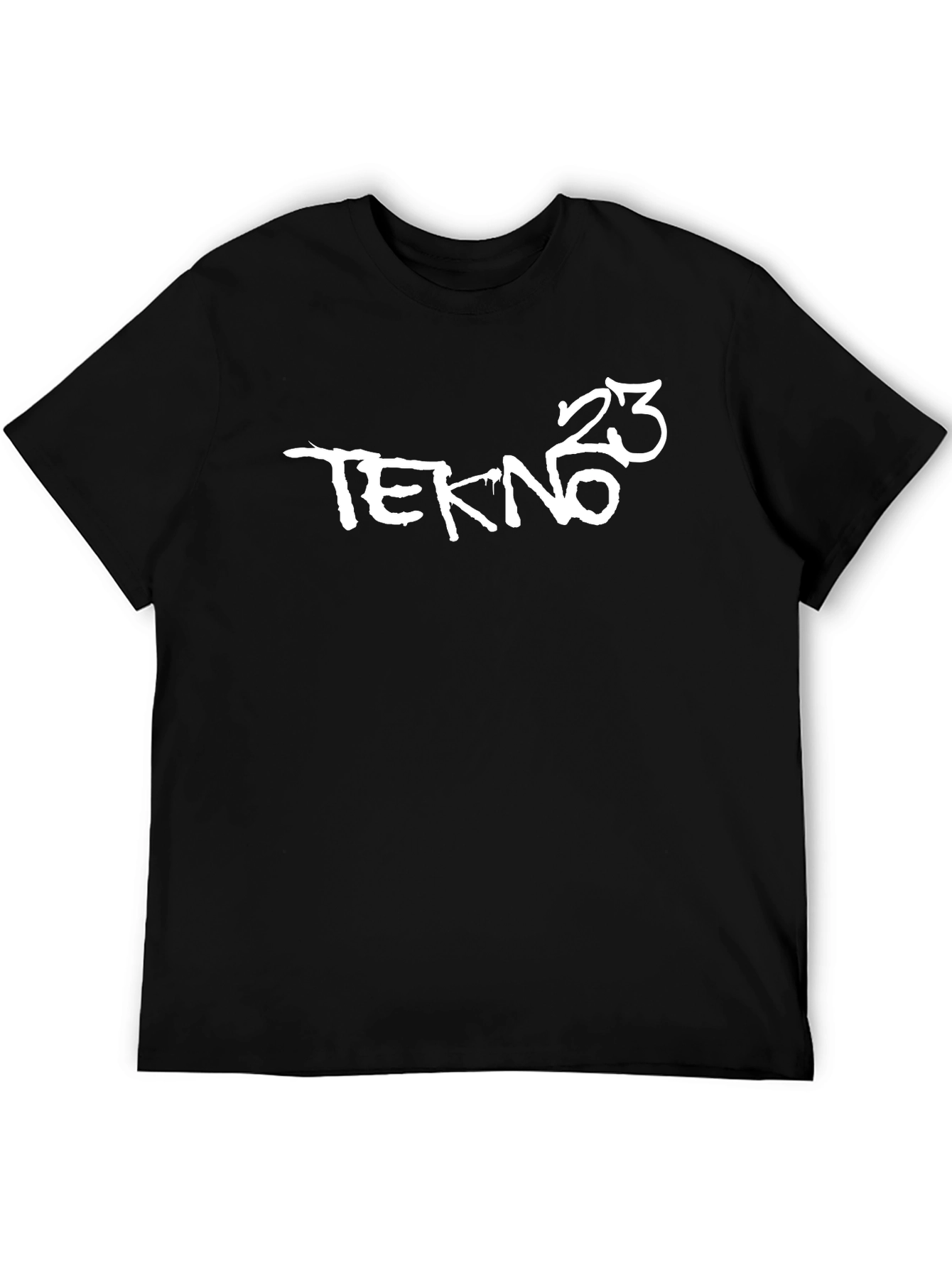 Tekno 23 Graphic Black T-Shirt