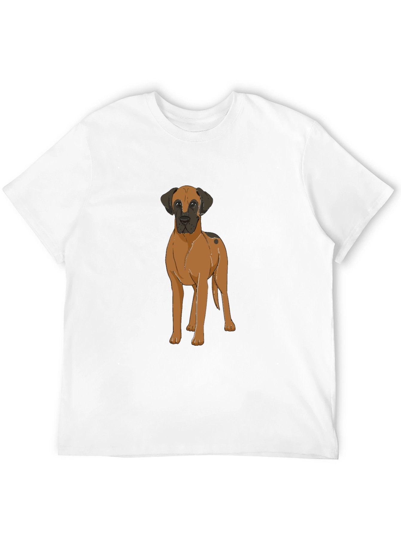 Great Dane Dog Graphic T-Shirt - Black