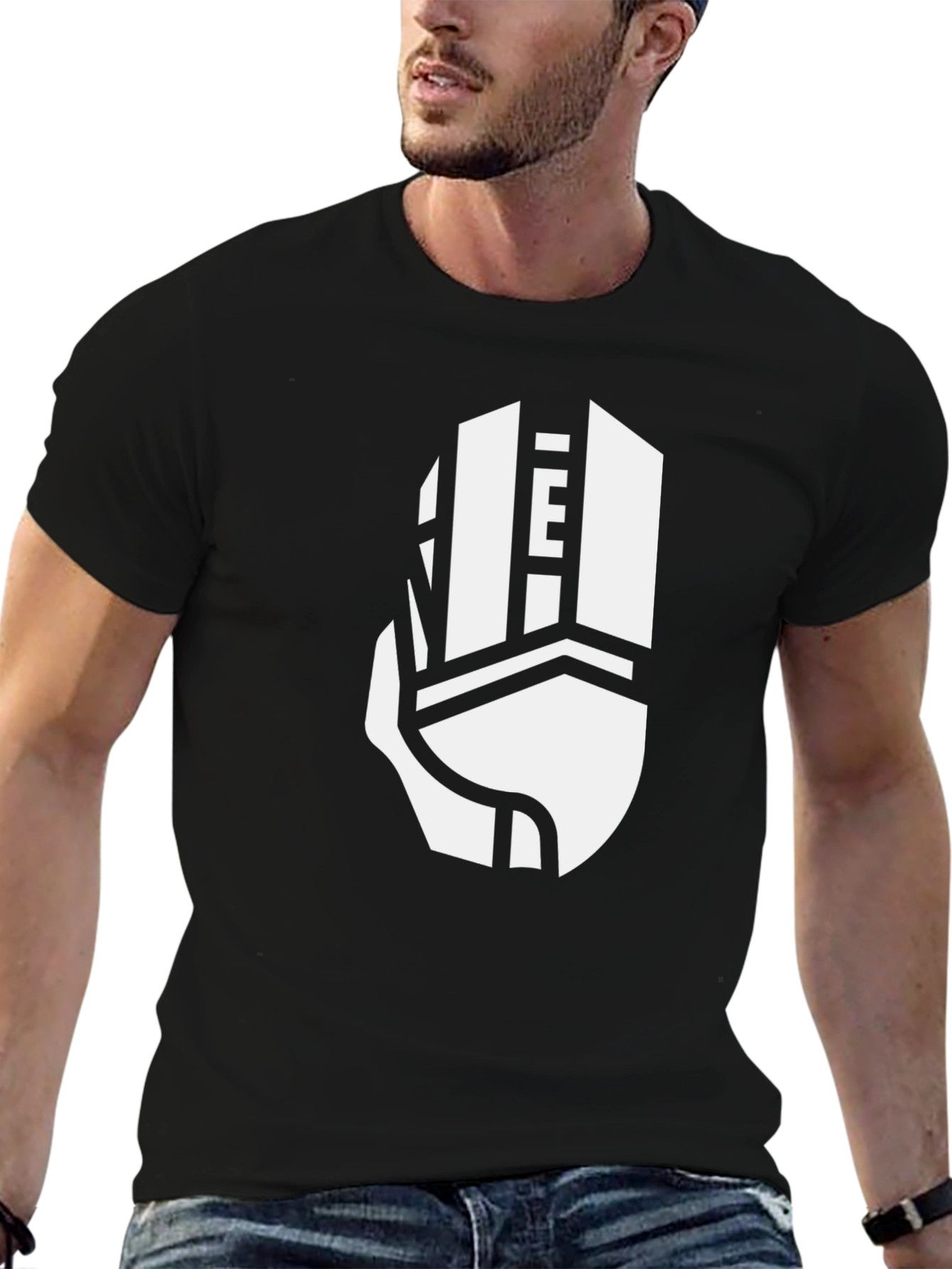Gaming Mouse Graphic Tee - Black Cotton T-Shirt