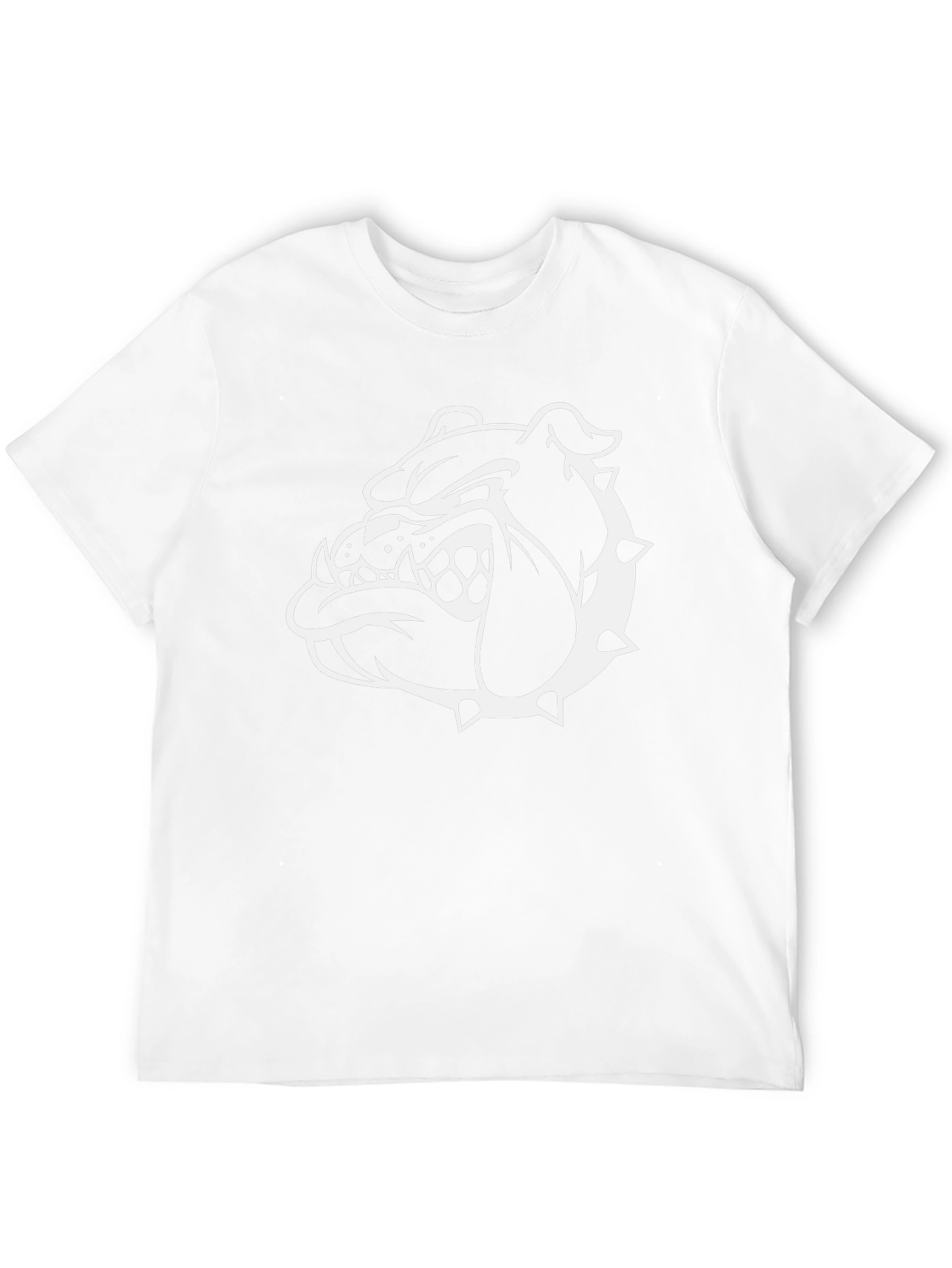 Black Bulldog Graphic T-Shirt
