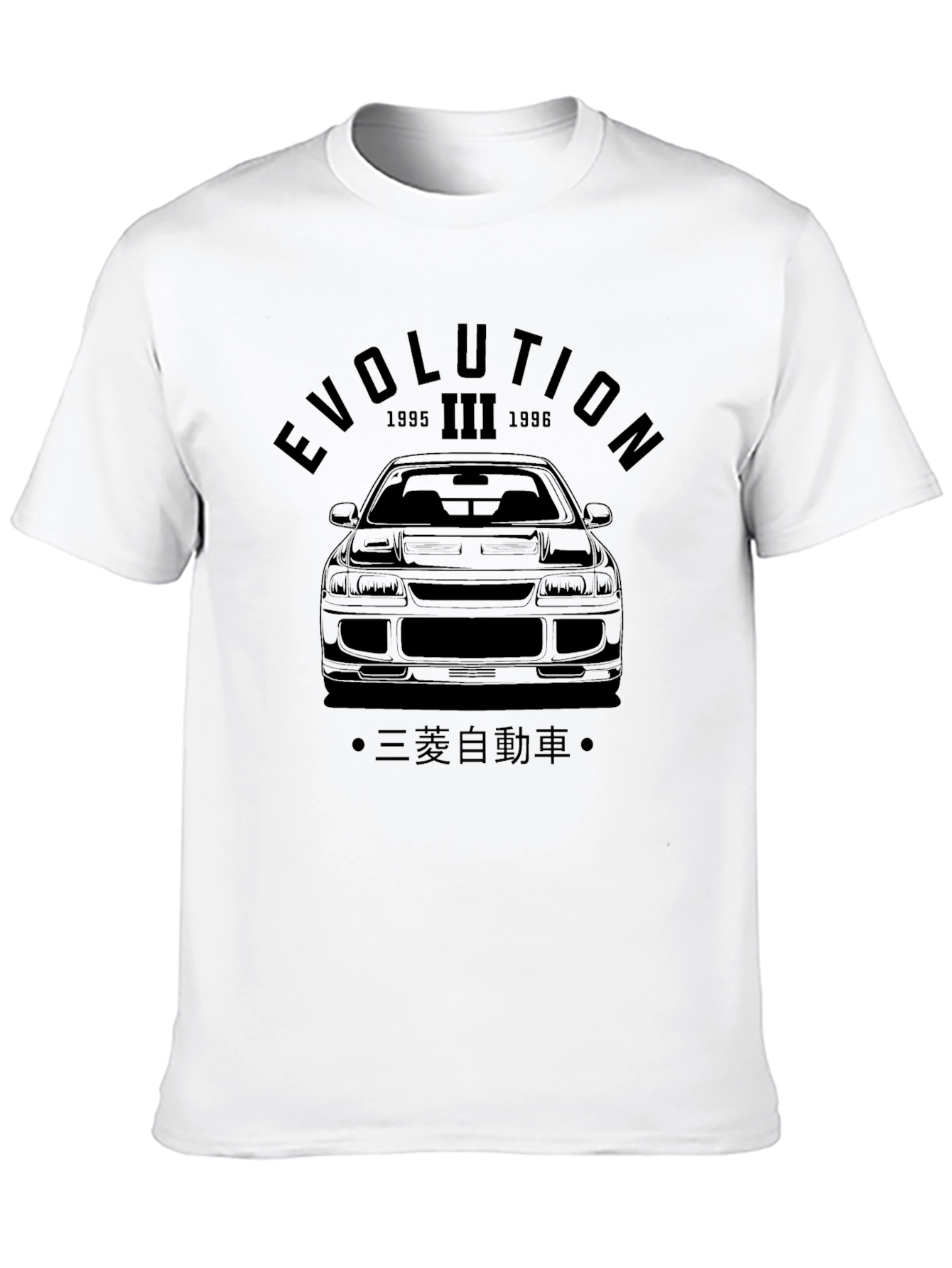 Evolution III Car Graphic Tee - Black