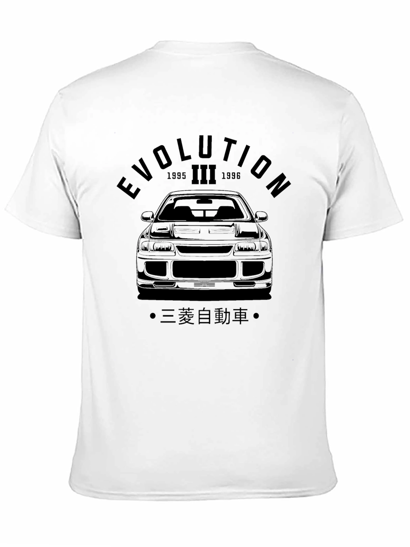 Evolution III Car Graphic Tee - Black