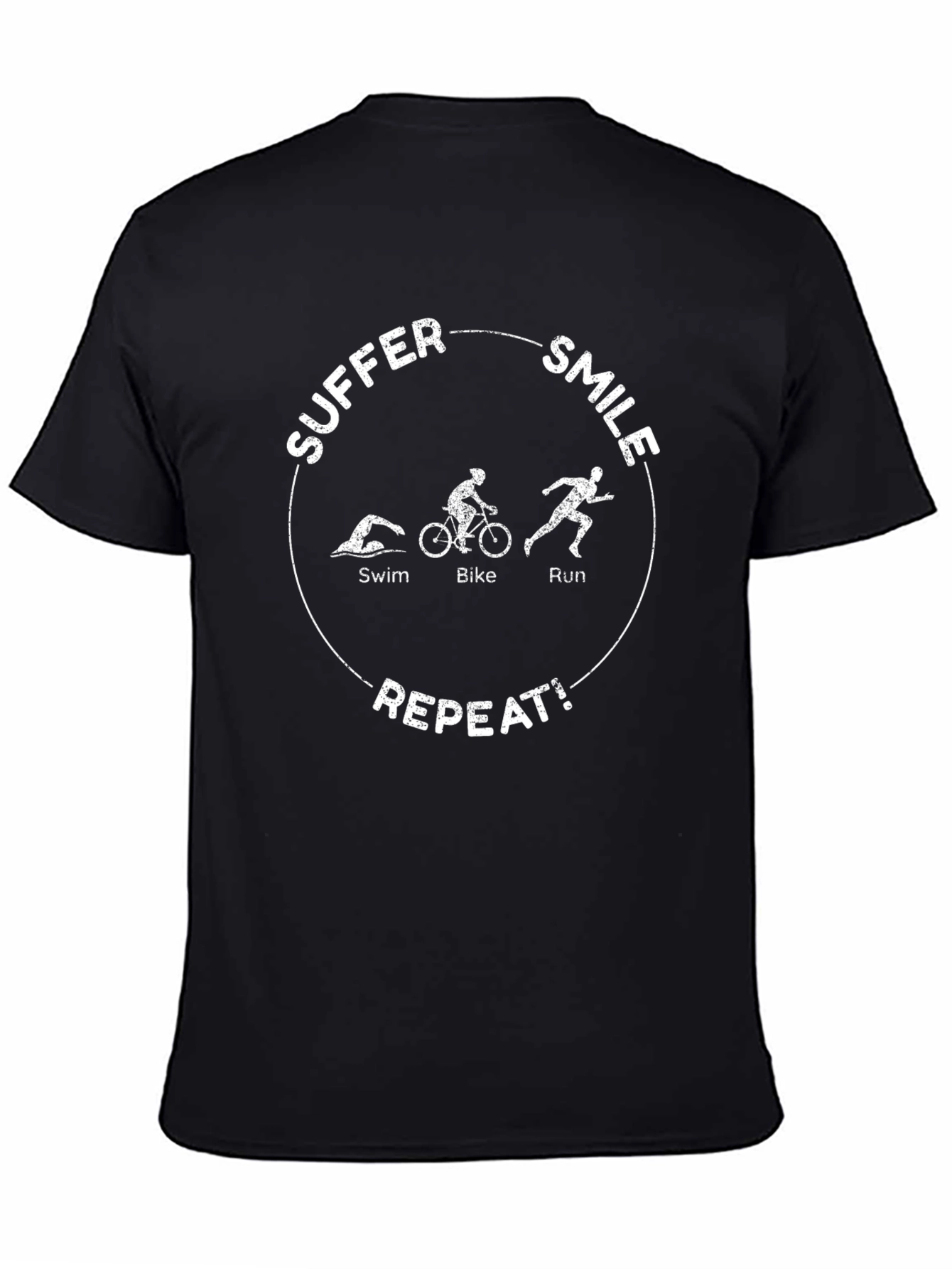 Suffer Smile Repeat Triathlon T-Shirt