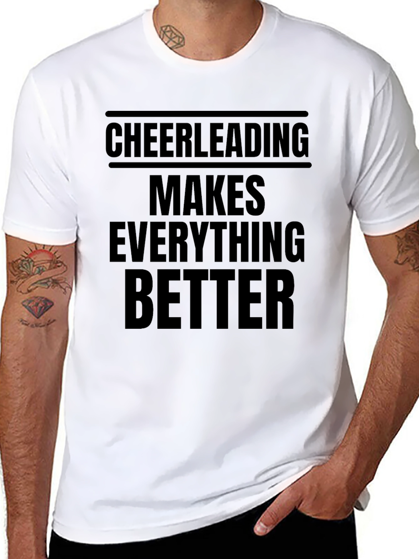 Cheerleading Makes Everything Better T-Shirt