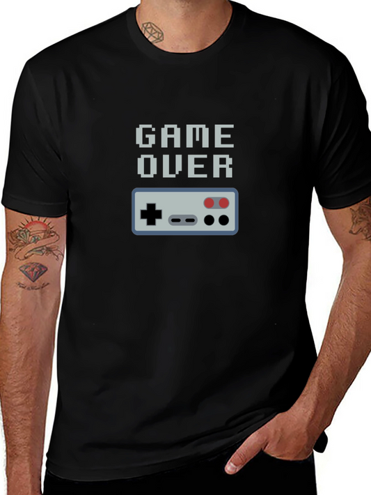 Retro Game Over T-Shirt - Gamer Style