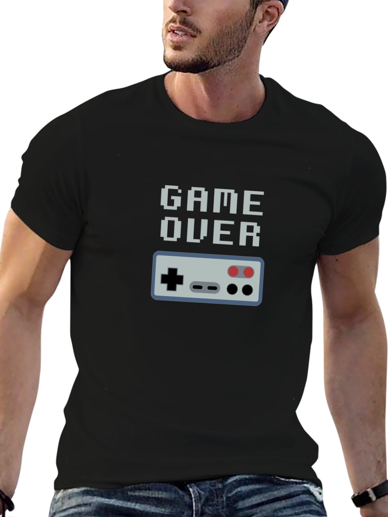 Retro Game Over T-Shirt - Gamer Style