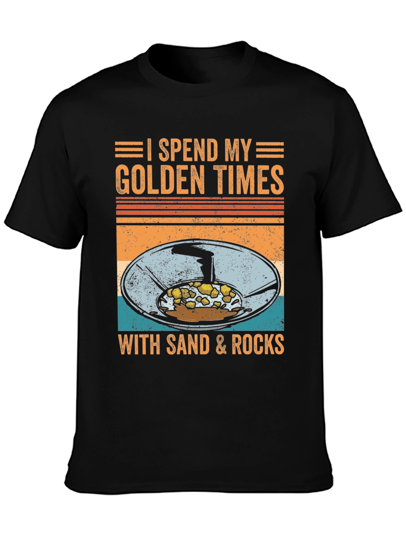 Golden Times Sand & Rocks T-Shirt