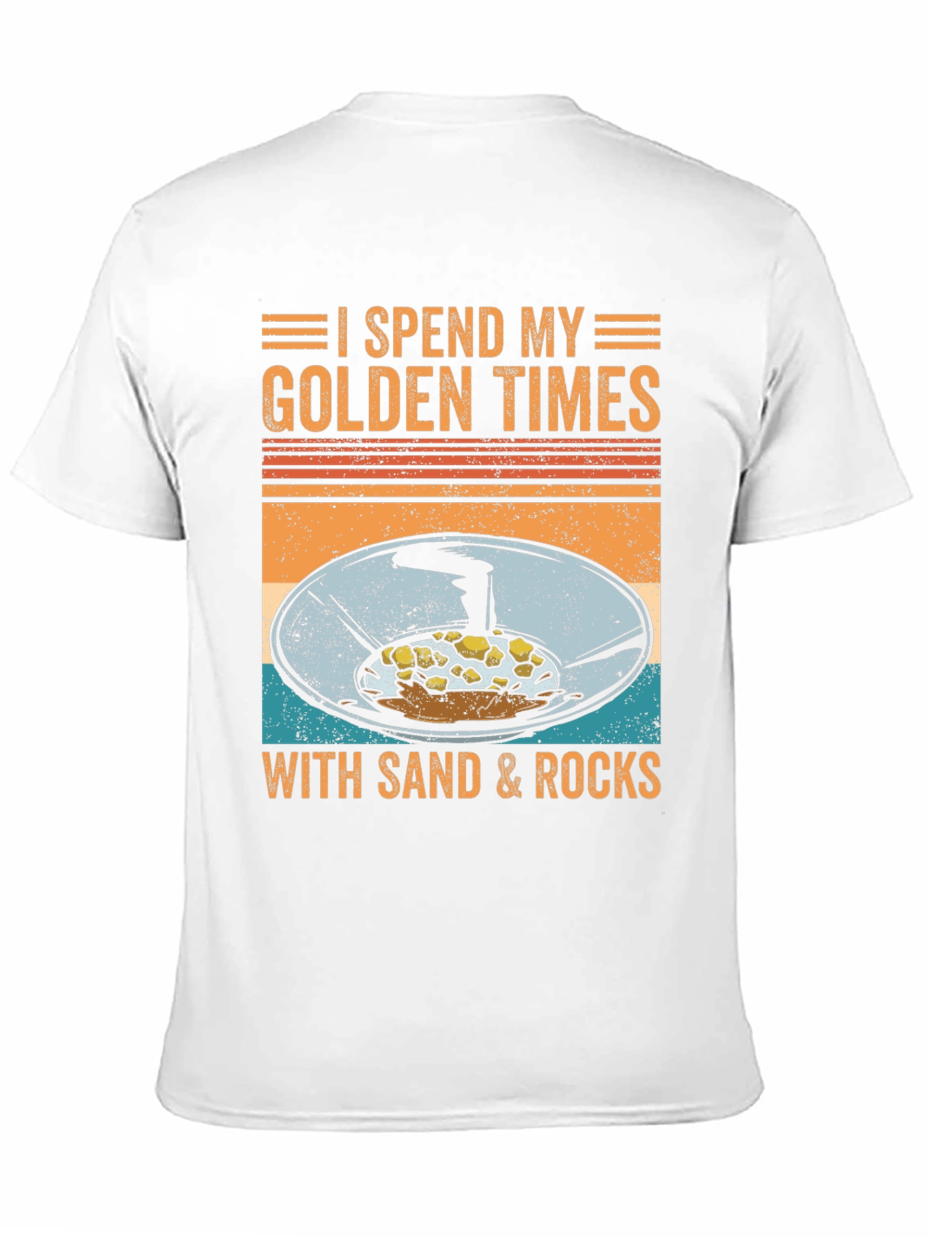 Golden Times Sand & Rocks T-Shirt