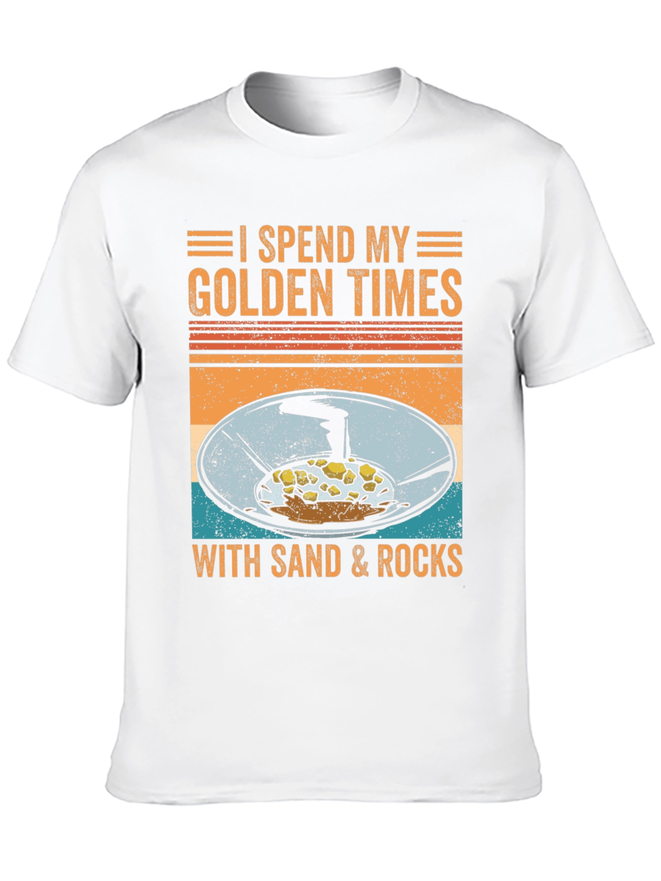 Golden Times Sand & Rocks T-Shirt