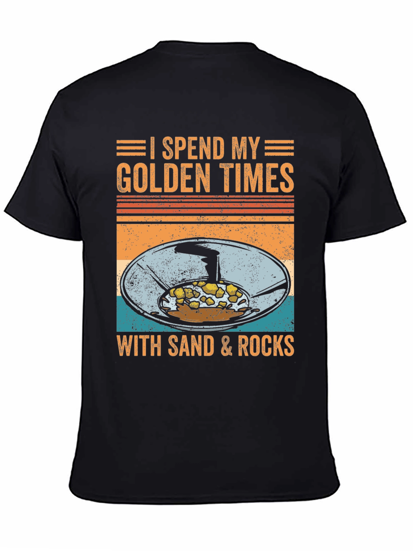 Golden Times Sand & Rocks T-Shirt