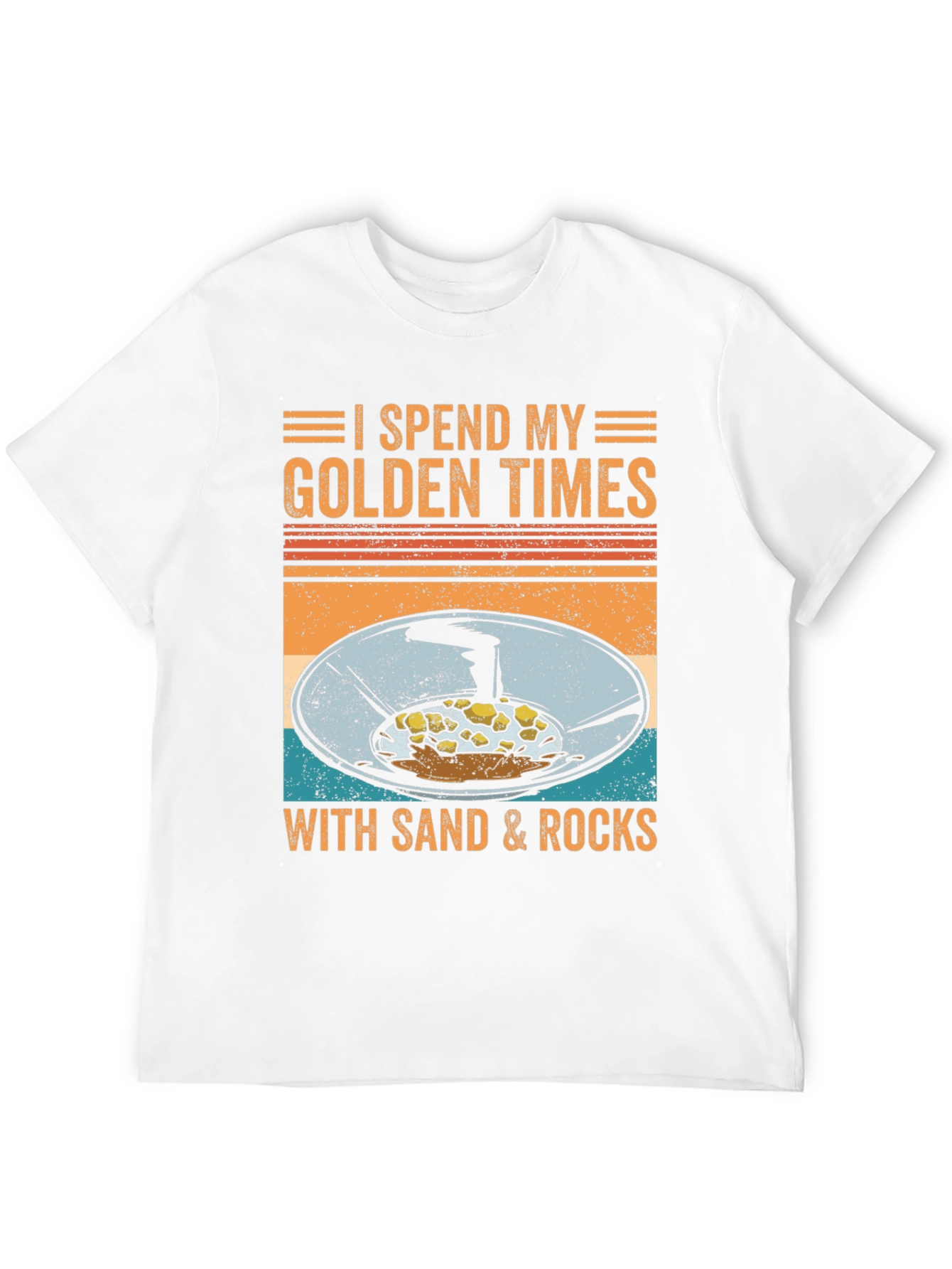 Golden Times Sand & Rocks T-Shirt
