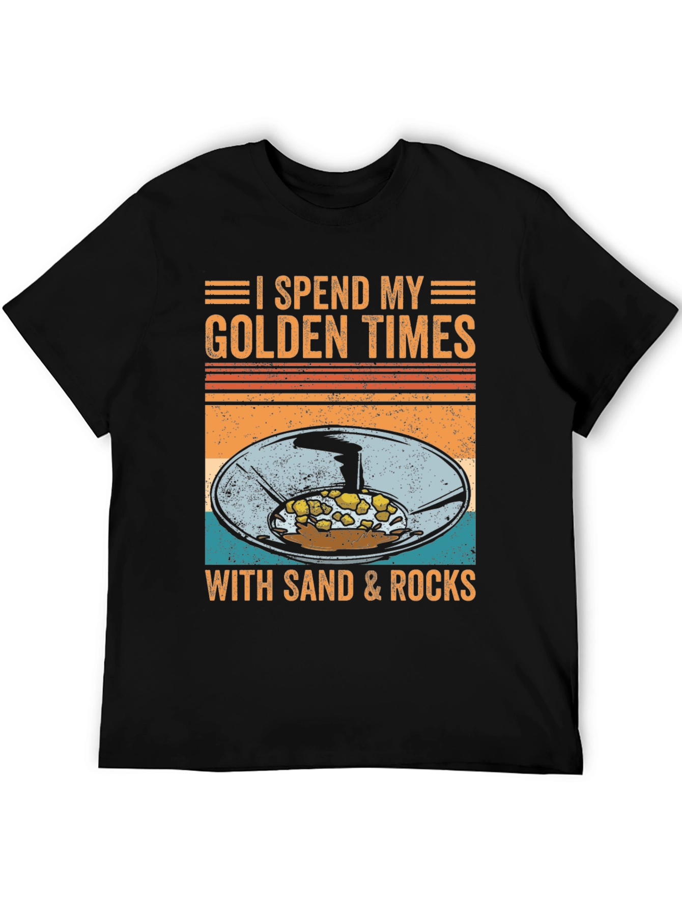 Golden Times Sand & Rocks T-Shirt