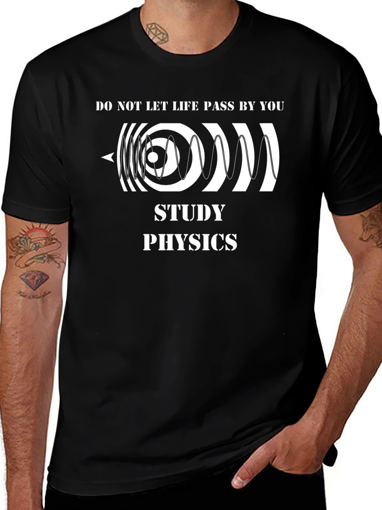 Study Physics Graphic Tee - Unique Design Soft Cotton