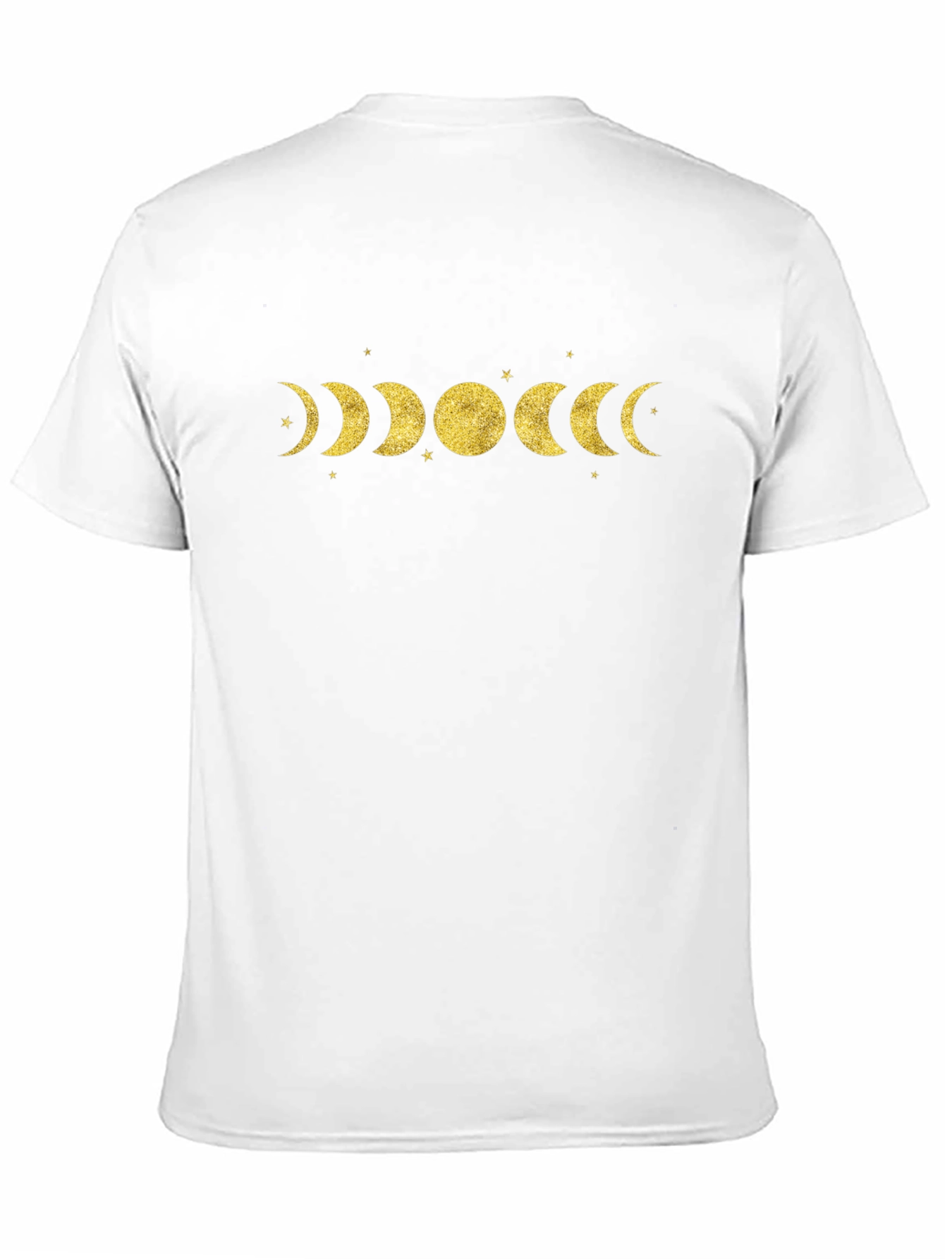 Moon Phases Graphic T-Shirt - Unisex Black Tee