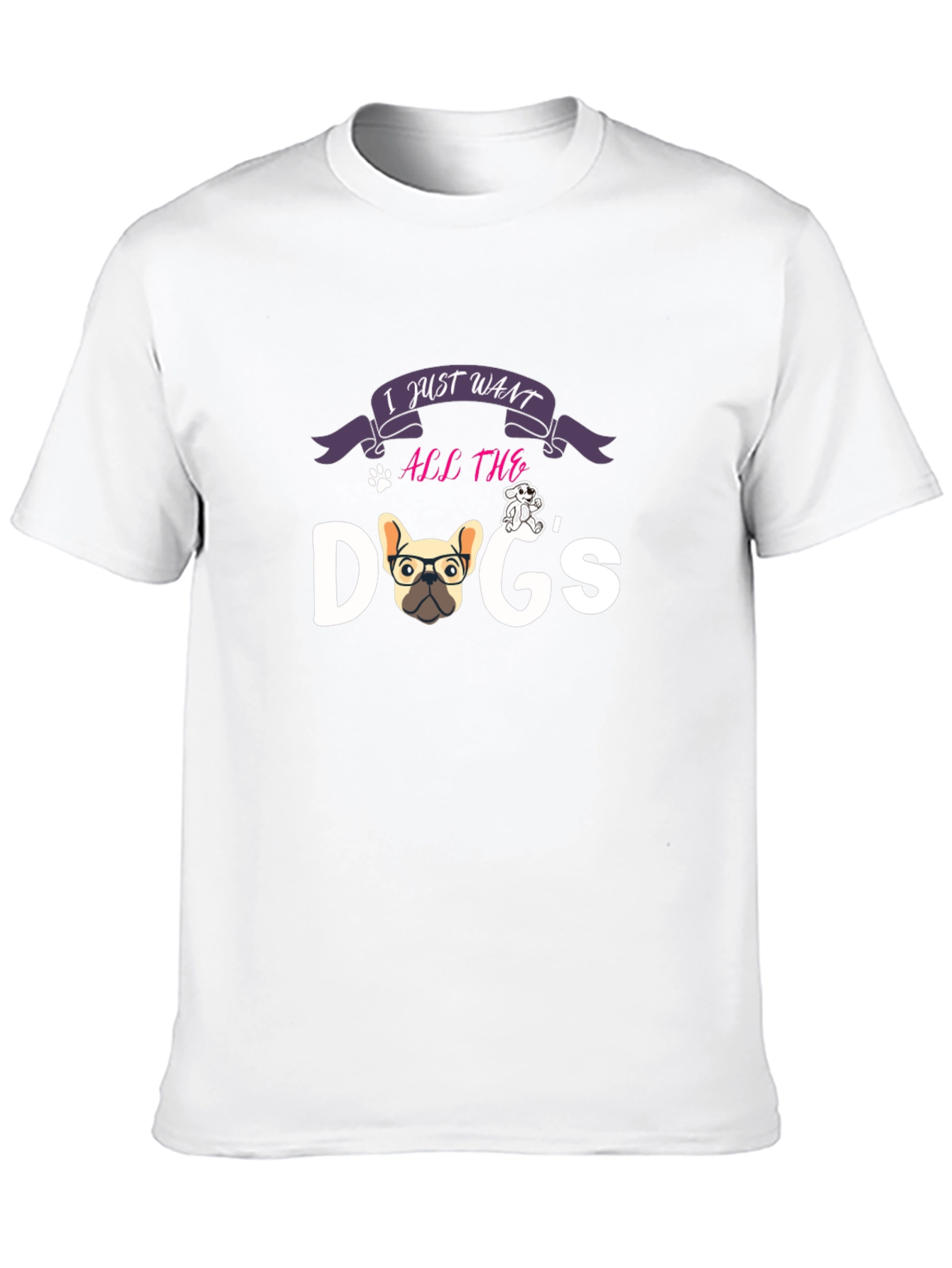 I Just Want All The Dogs Graphic Tee