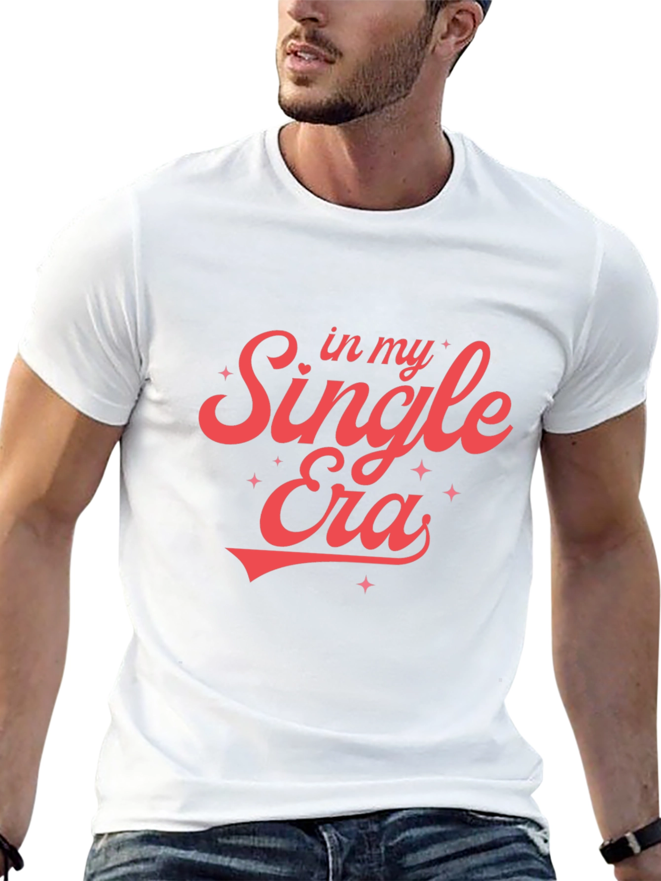 Single Era Graphic Tee - Trendy Comfort