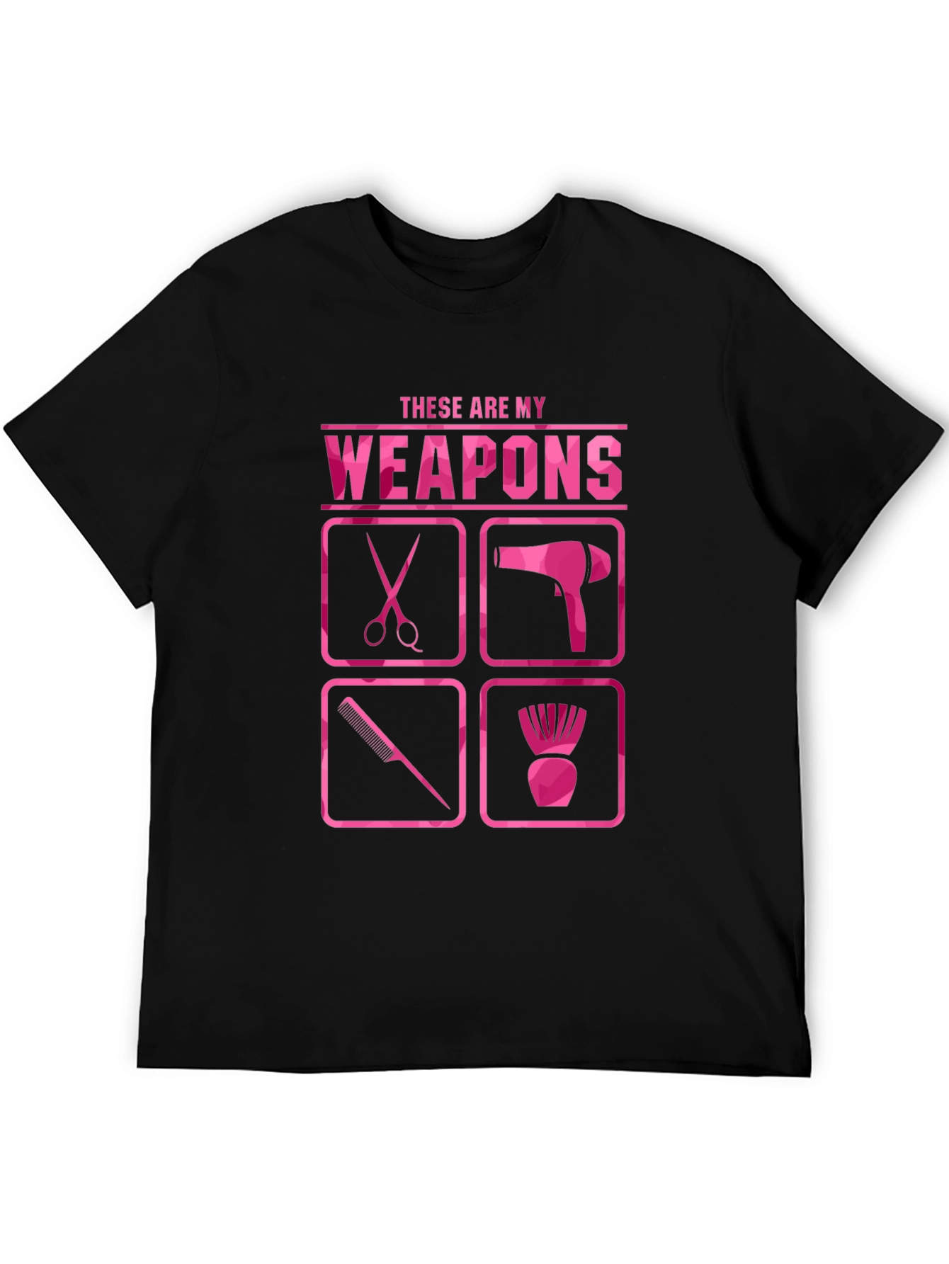 Hairstylist Weapons T-Shirt - Salon Life