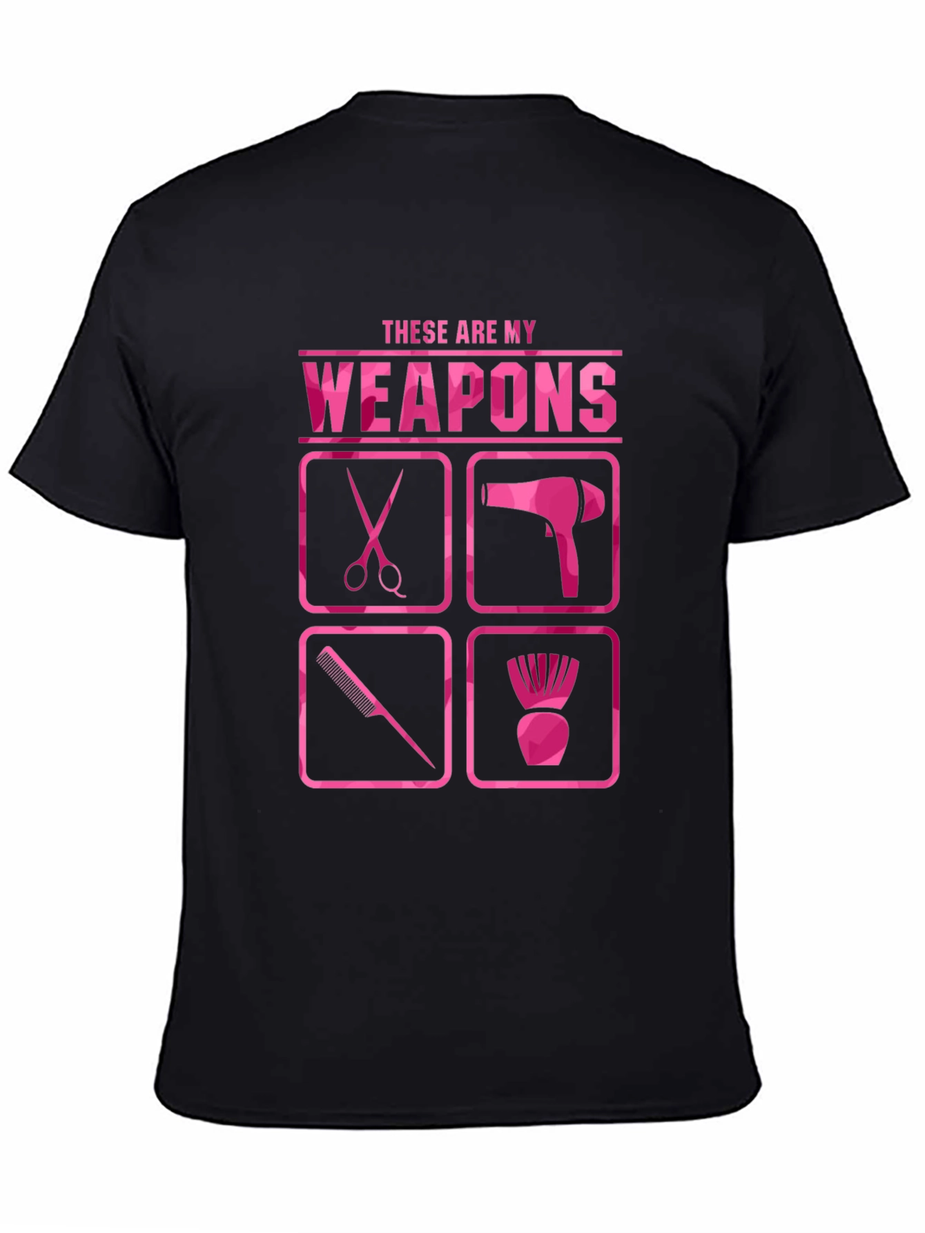 Hairstylist Weapons T-Shirt - Salon Life