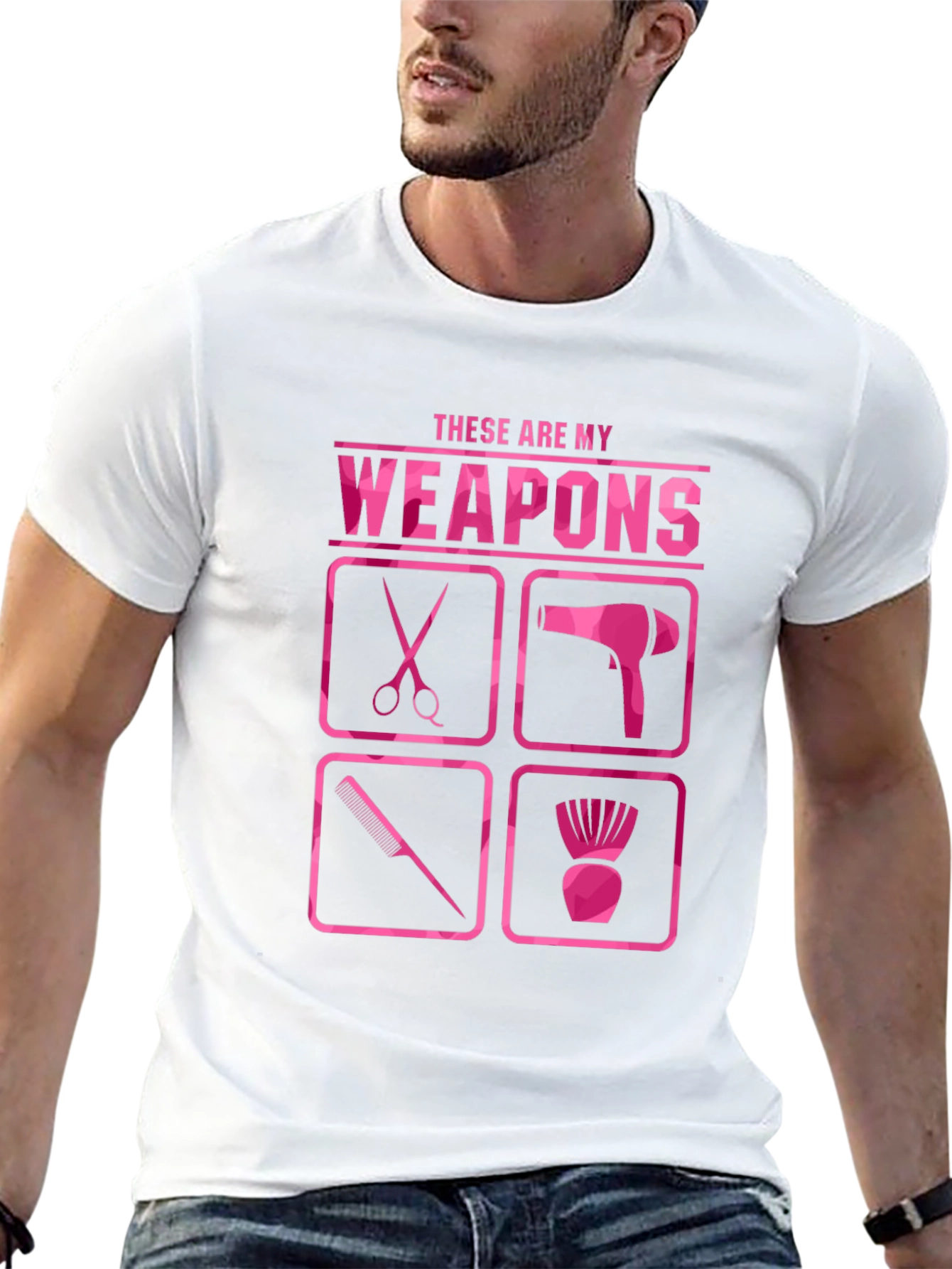 Hairstylist Weapons T-Shirt - Salon Life