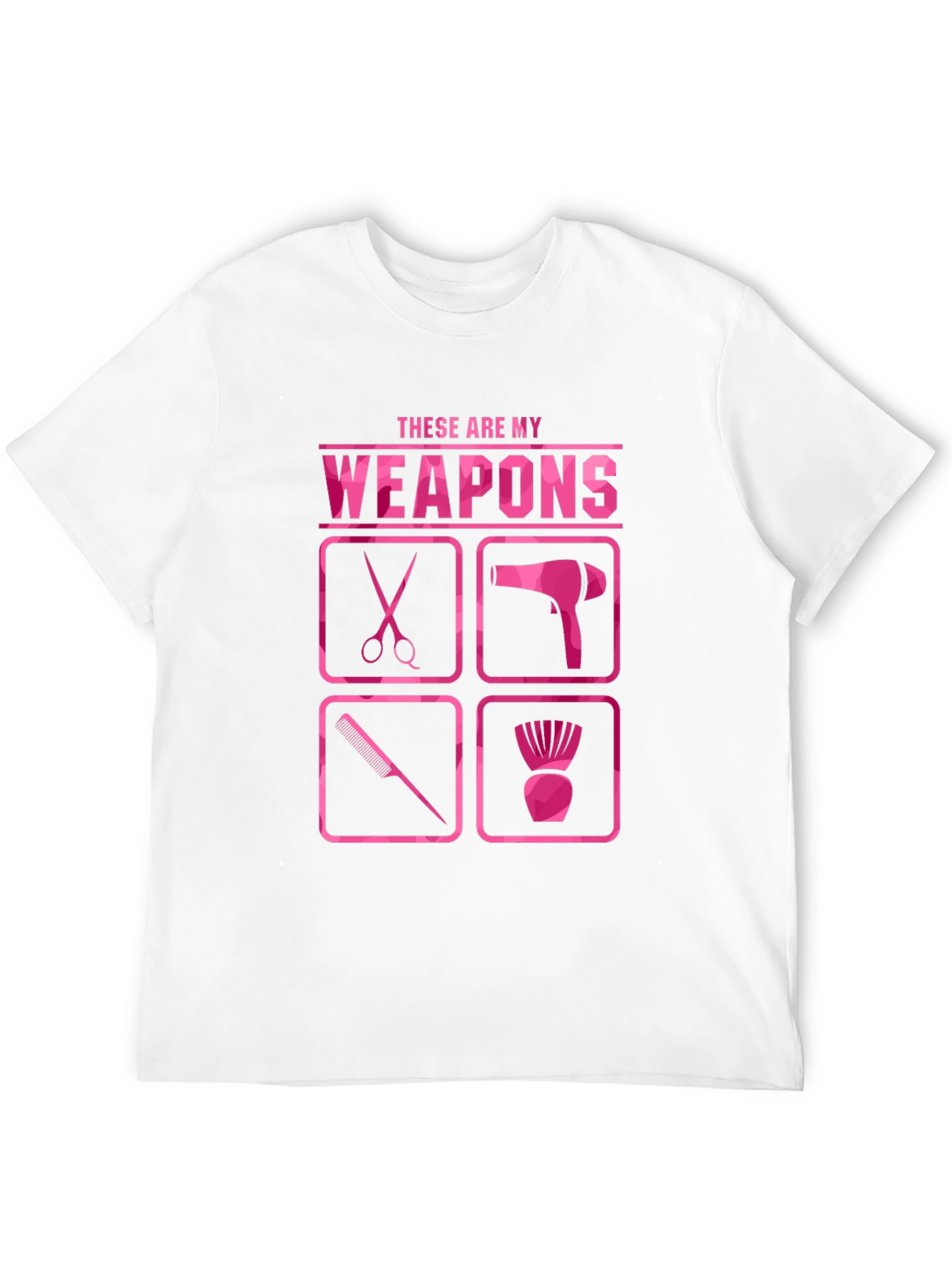 Hairstylist Weapons T-Shirt - Salon Life