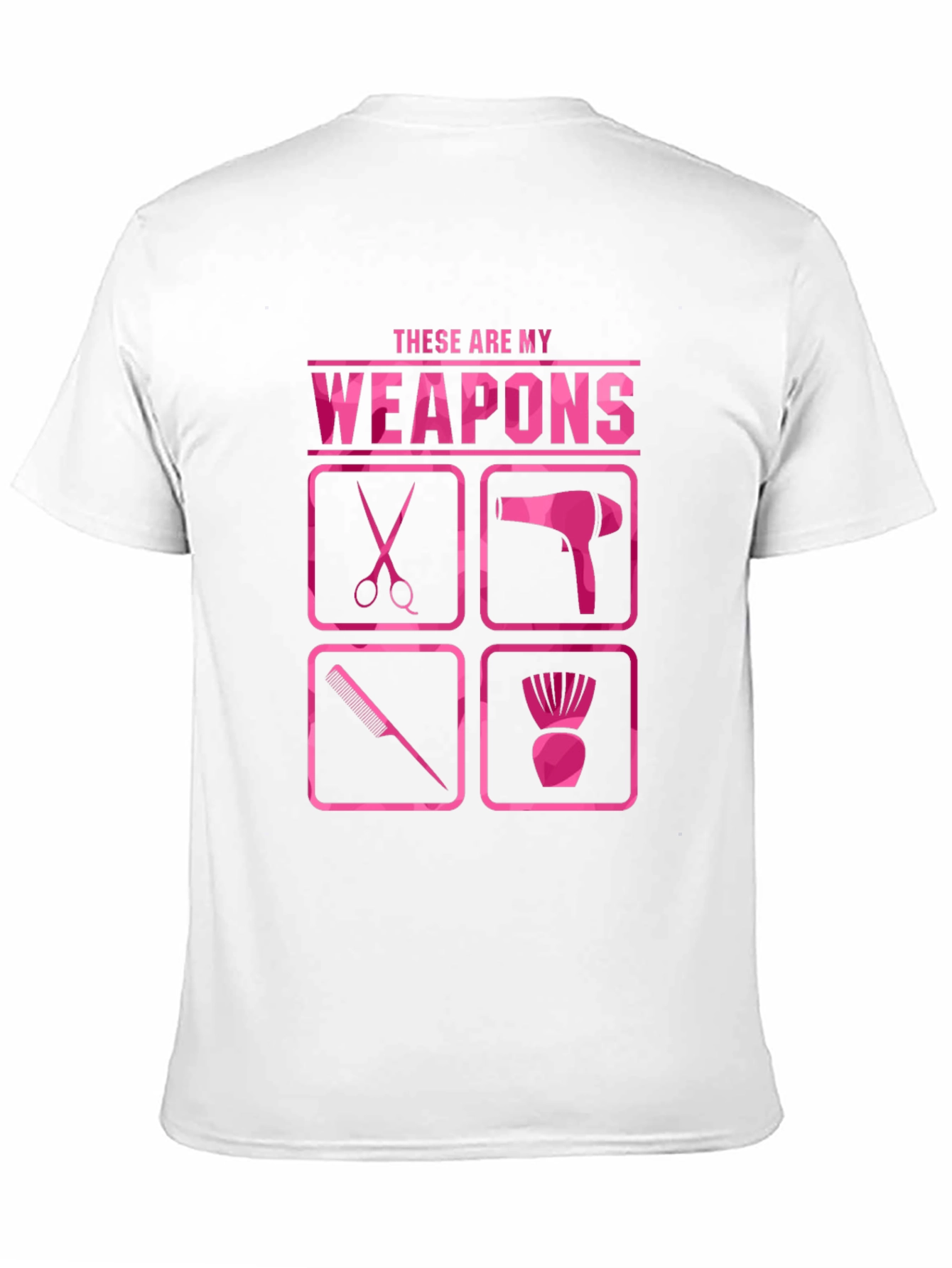 Hairstylist Weapons T-Shirt - Salon Life