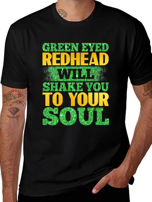 Green Eyed Redhead Soul T-Shirt