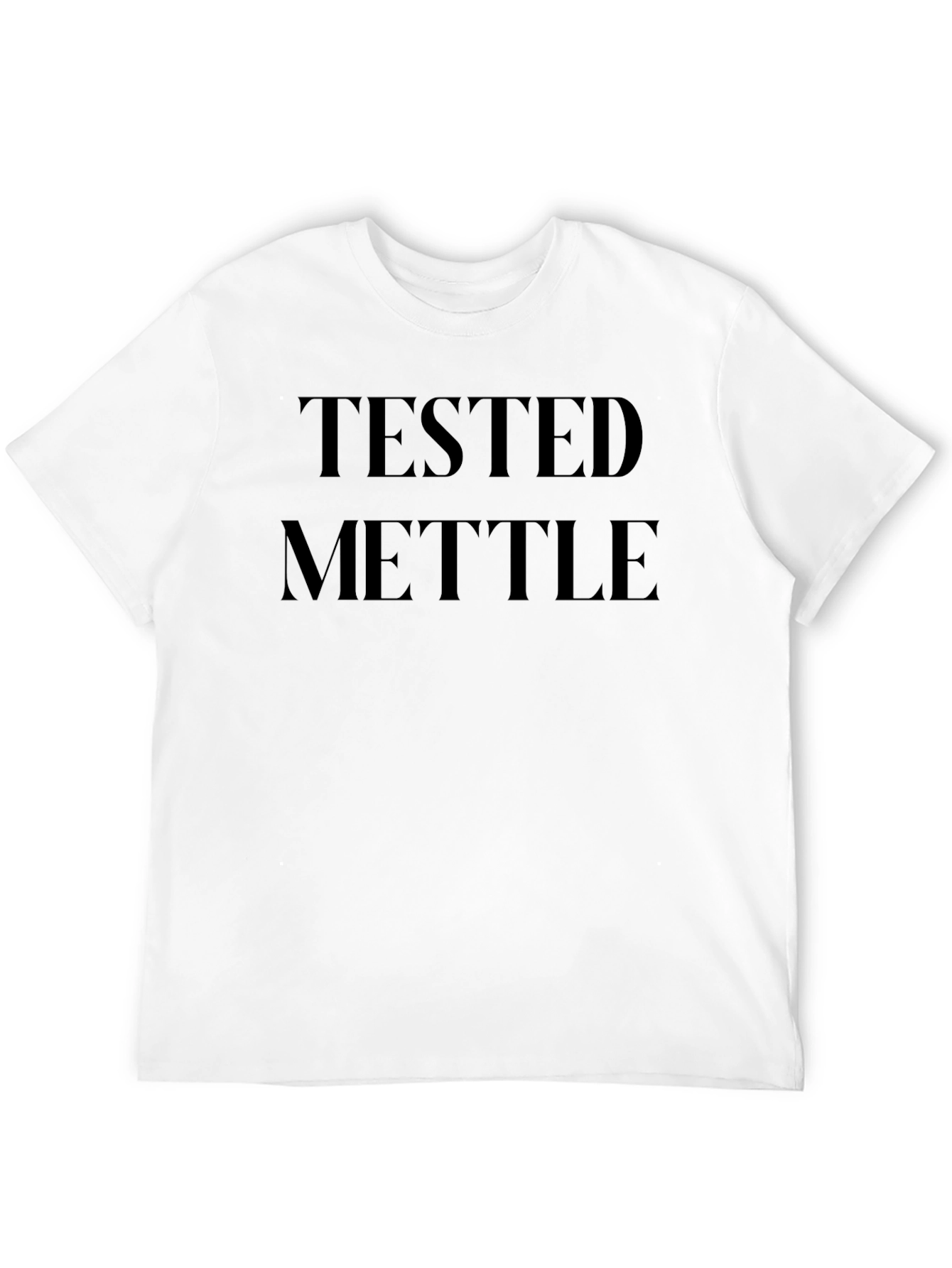 Tested Mettle Graphic Tee - Mens Black T-Shirt