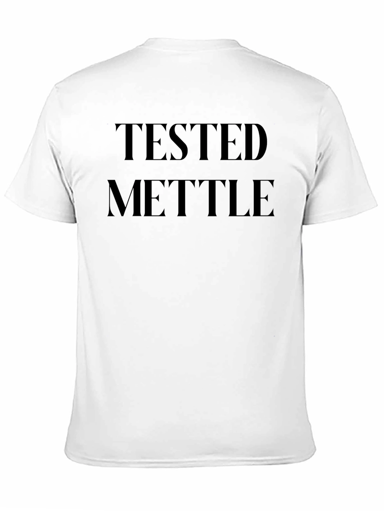 Tested Mettle Graphic Tee - Mens Black T-Shirt