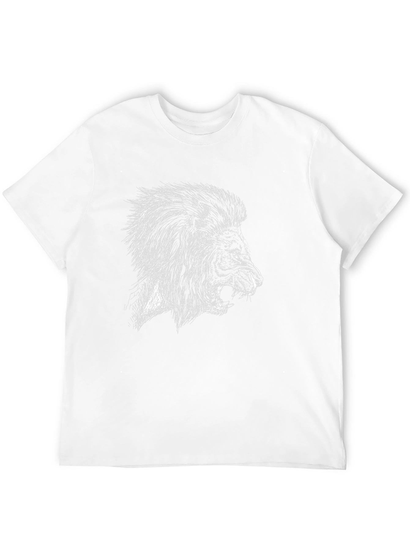 Black Lion Graphic Tee - Menswear