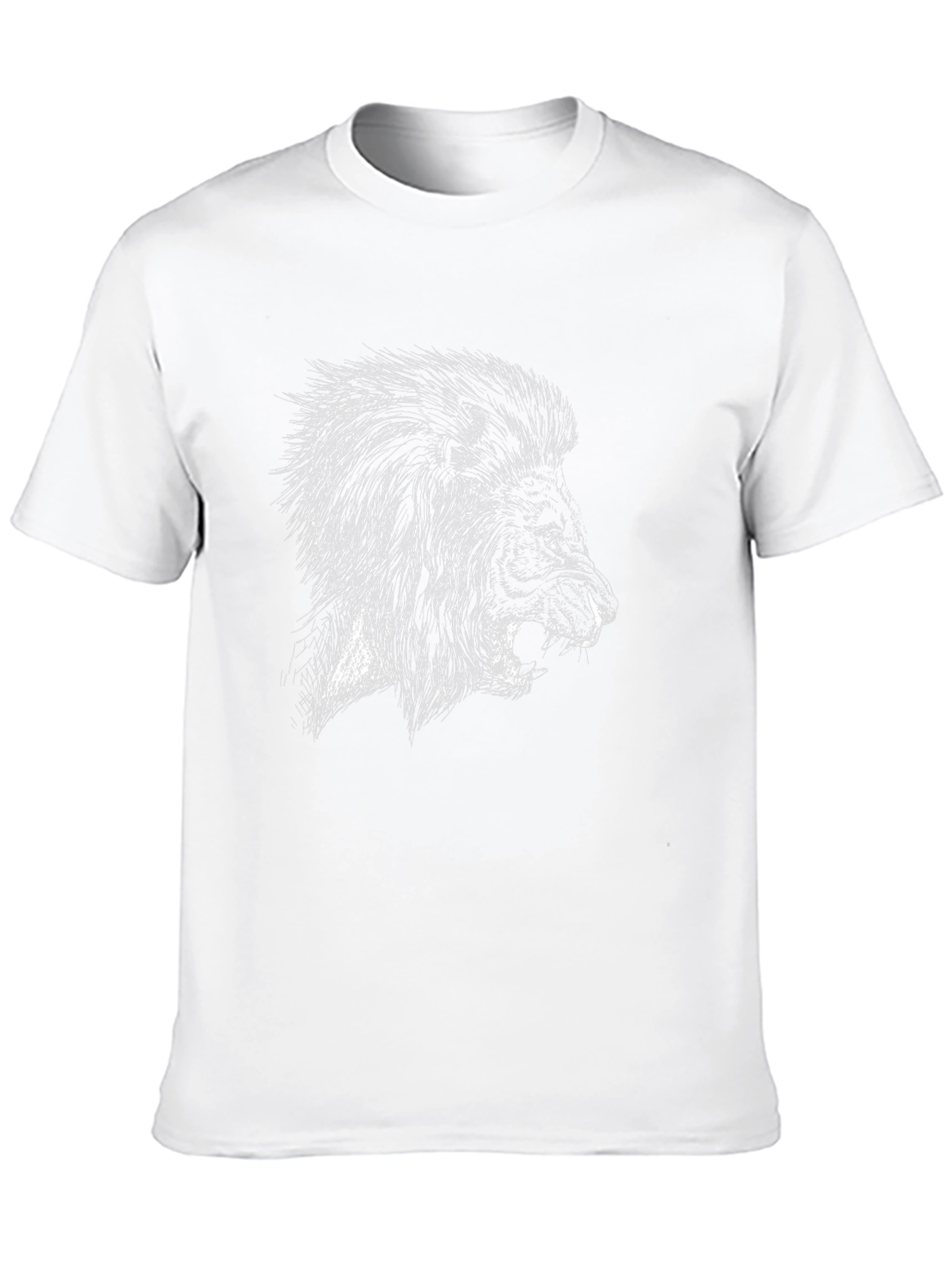 Black Lion Graphic Tee - Menswear