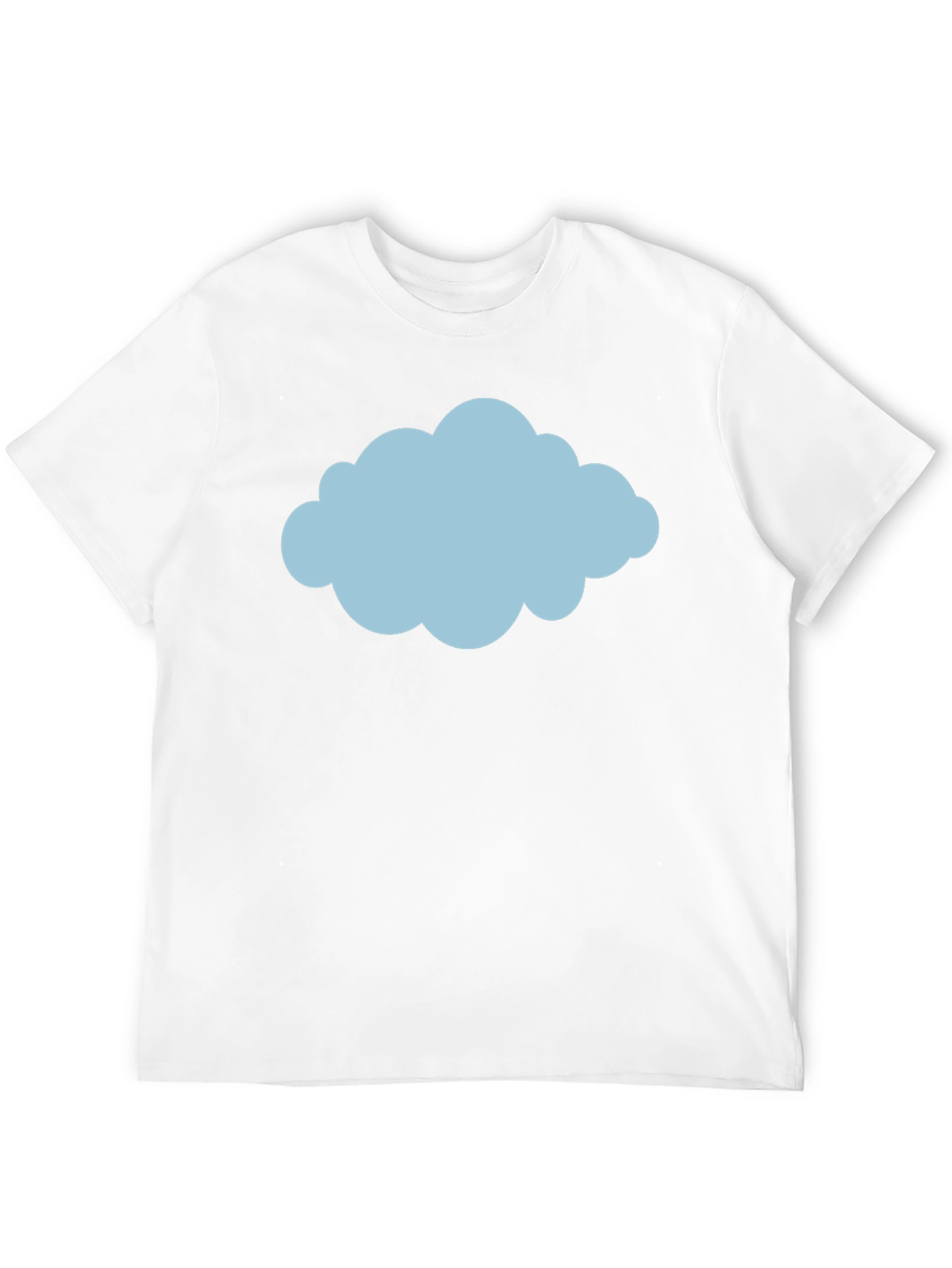 Cloud Graphic Tee - Weather Design Black T-Shirt