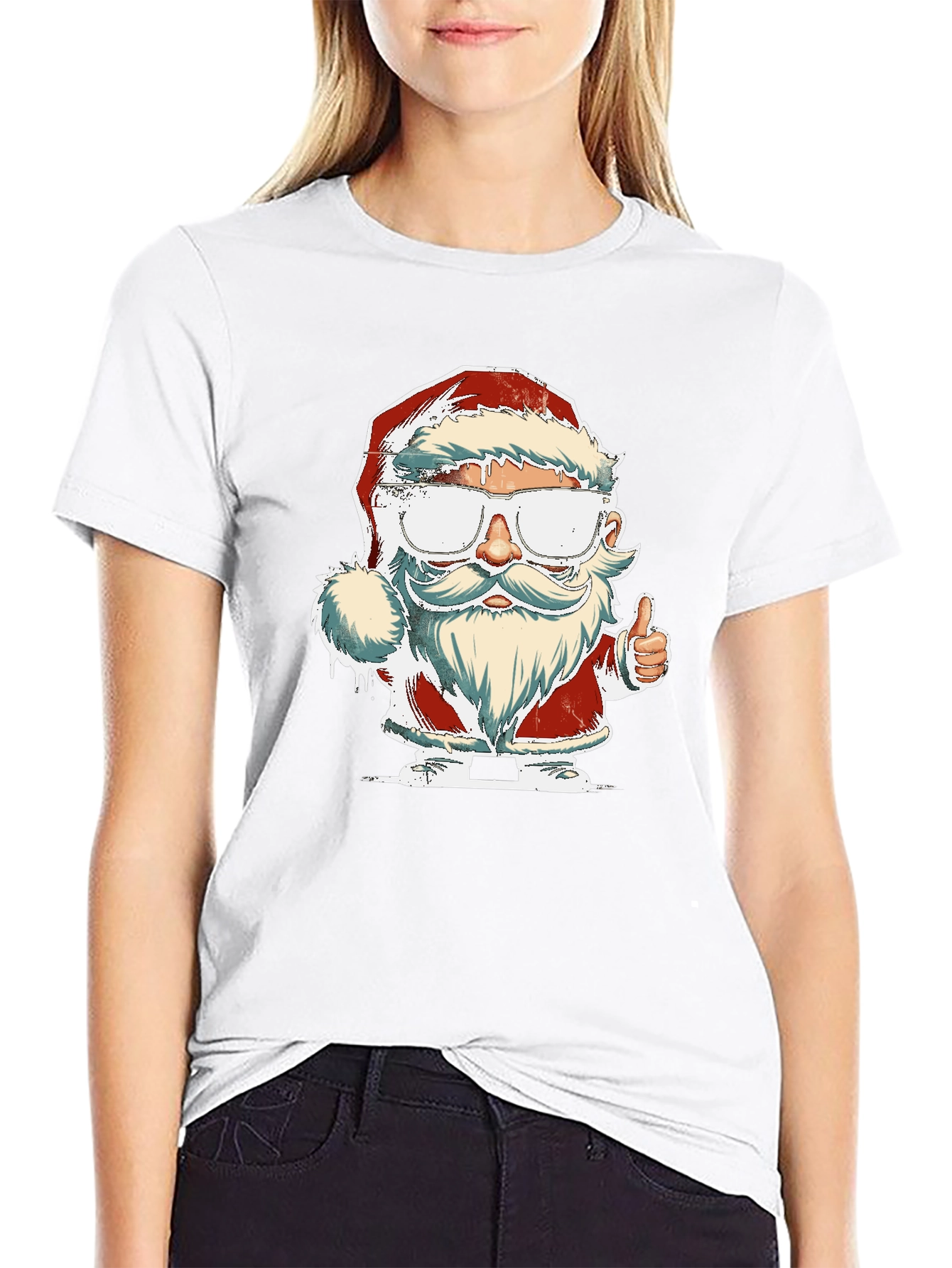Cool Santa T-Shirt - Holiday Style