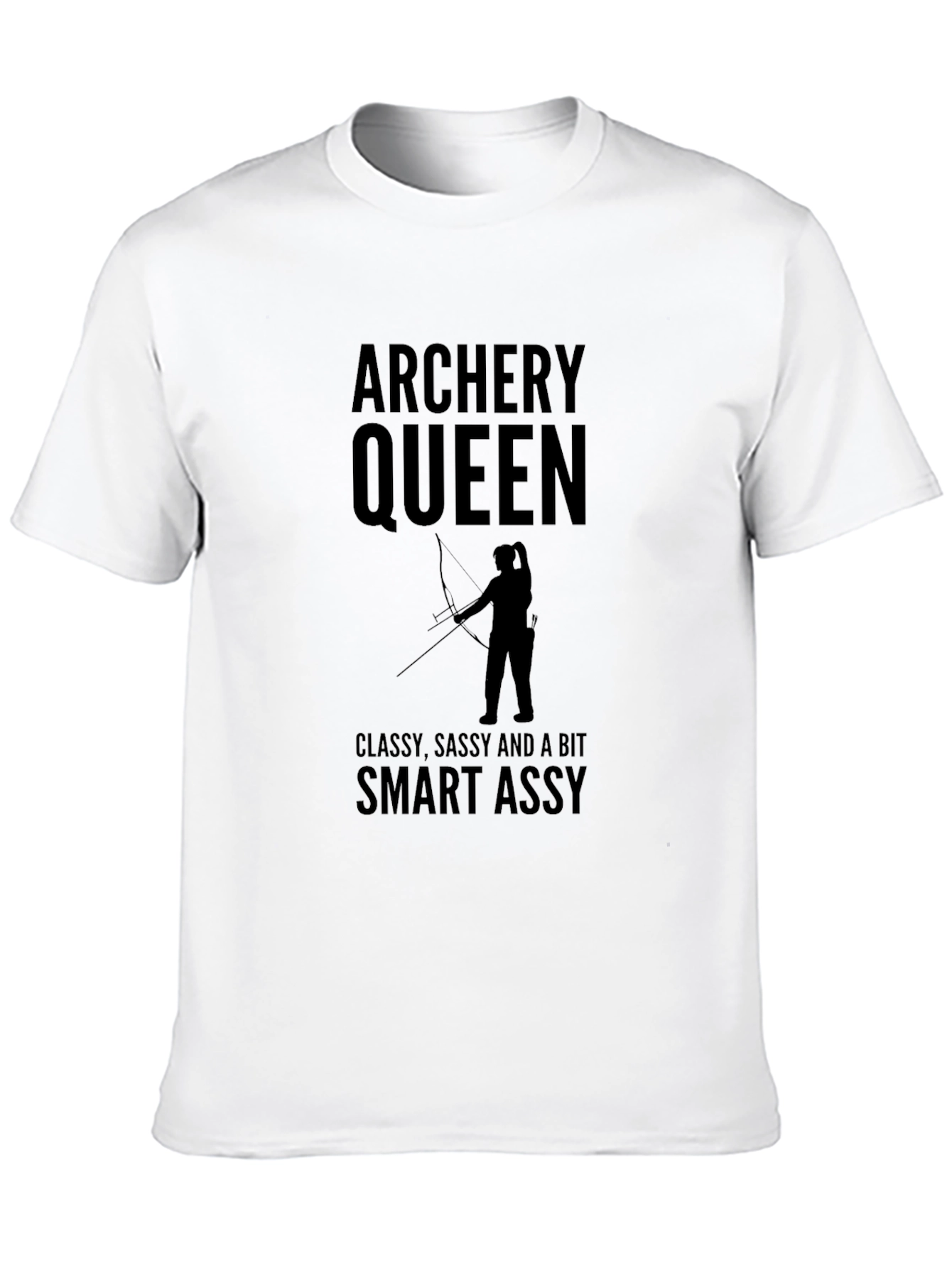 Archery Queen T-Shirt - Classy Sassy & Smart