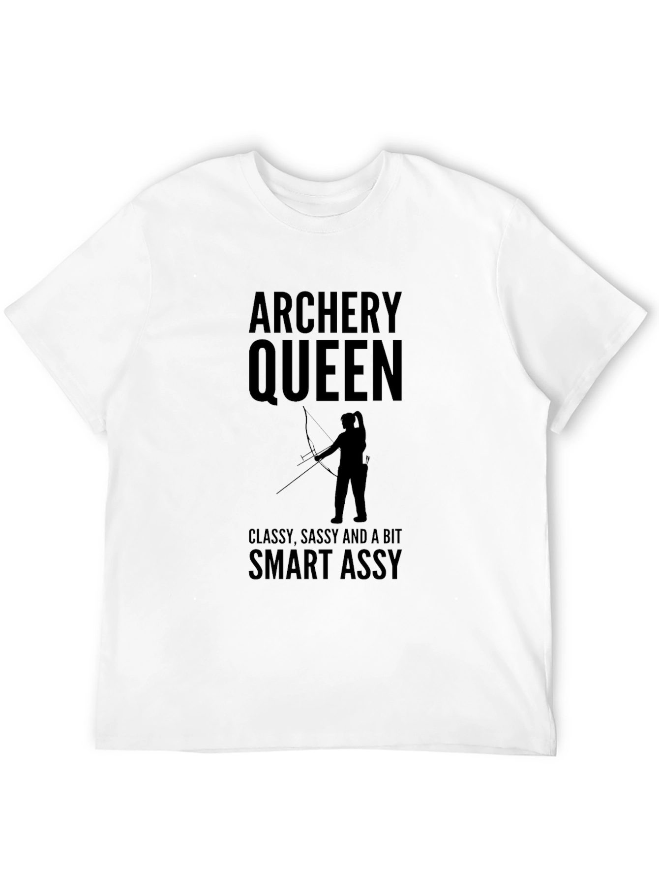 Archery Queen T-Shirt - Classy Sassy & Smart