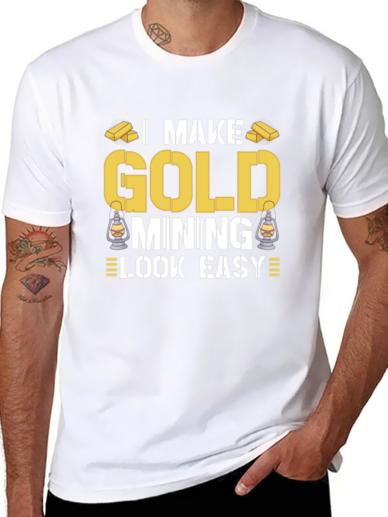 Gold Mining T-Shirt - Funny Miner Tee