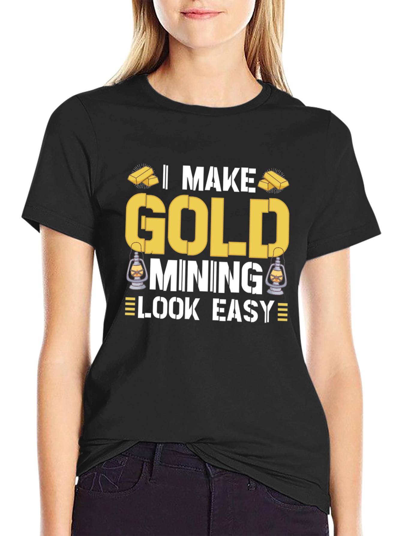 Gold Mining T-Shirt - Funny Miner Tee