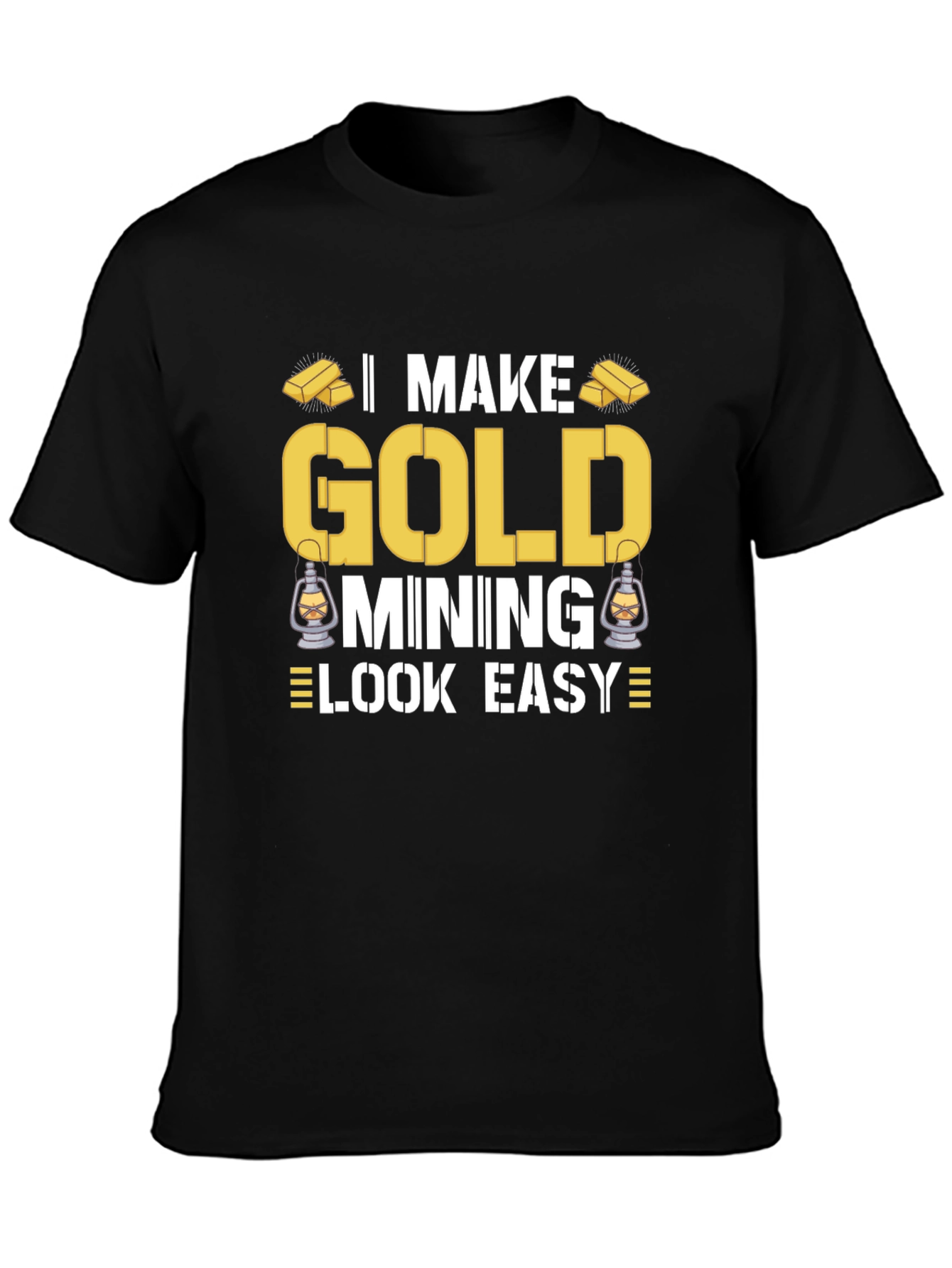 Gold Mining T-Shirt - Funny Miner Tee