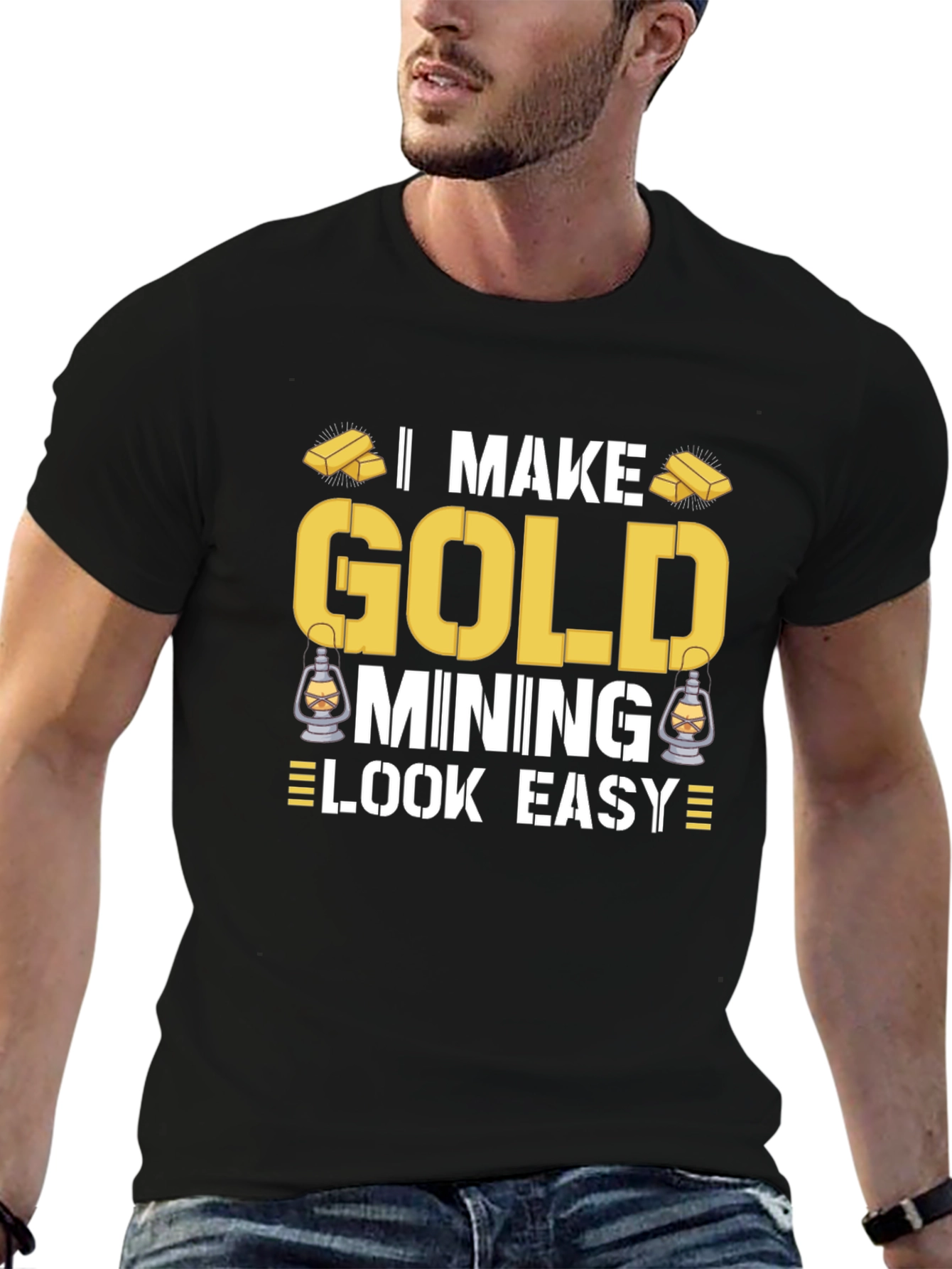 Gold Mining T-Shirt - Funny Miner Tee