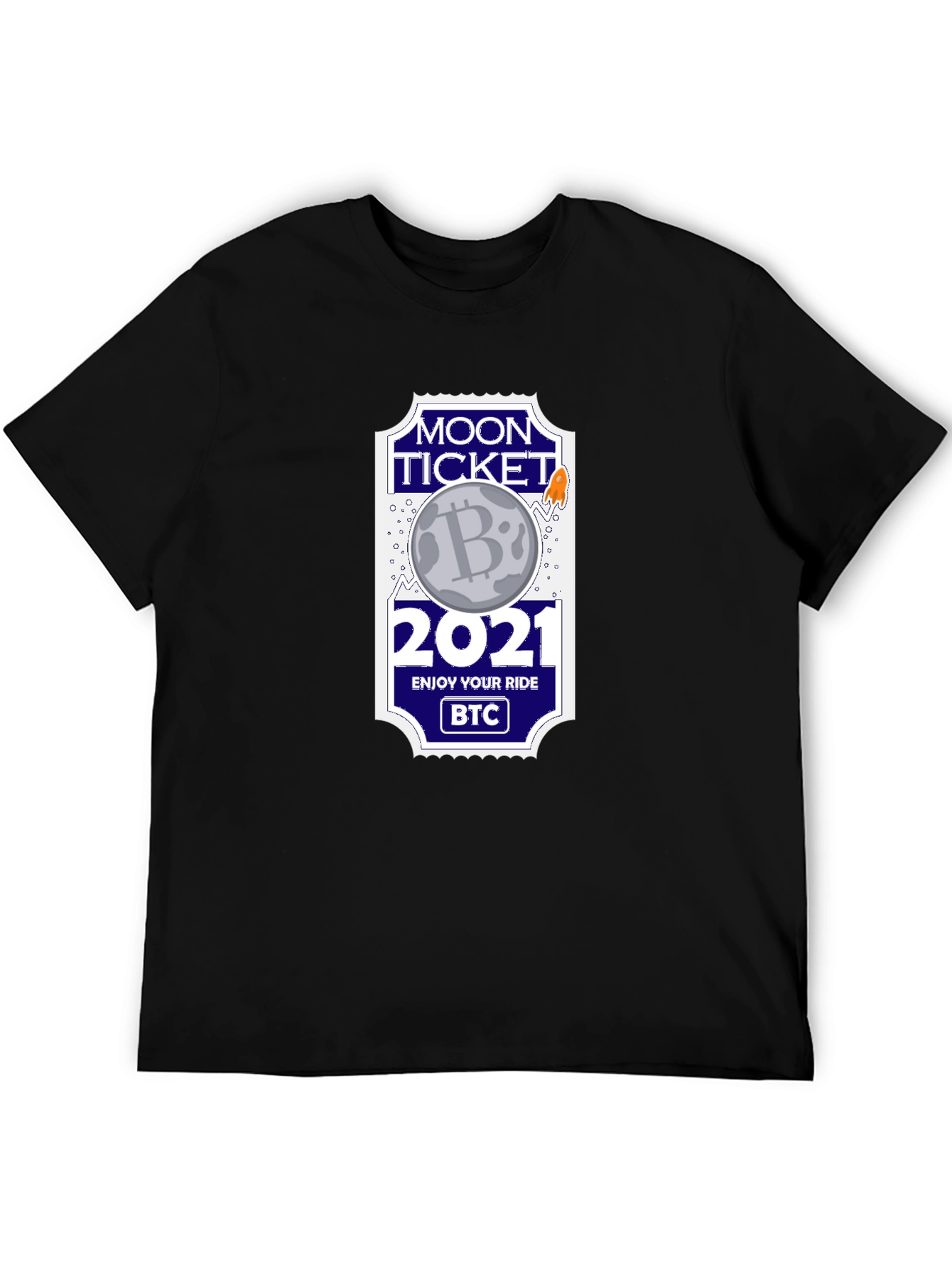 Moon Ticket 2021 BTC T-Shirt